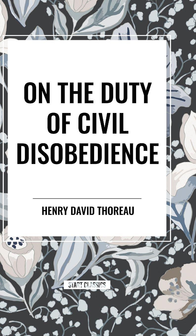Vorderes Coverbild On the Duty of Civil Disobedience