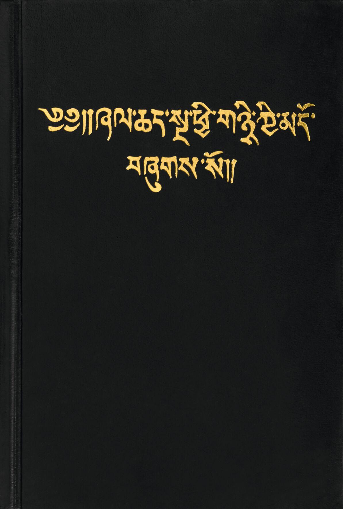 Vorderes Coverbild Bibel Tibetanisch
