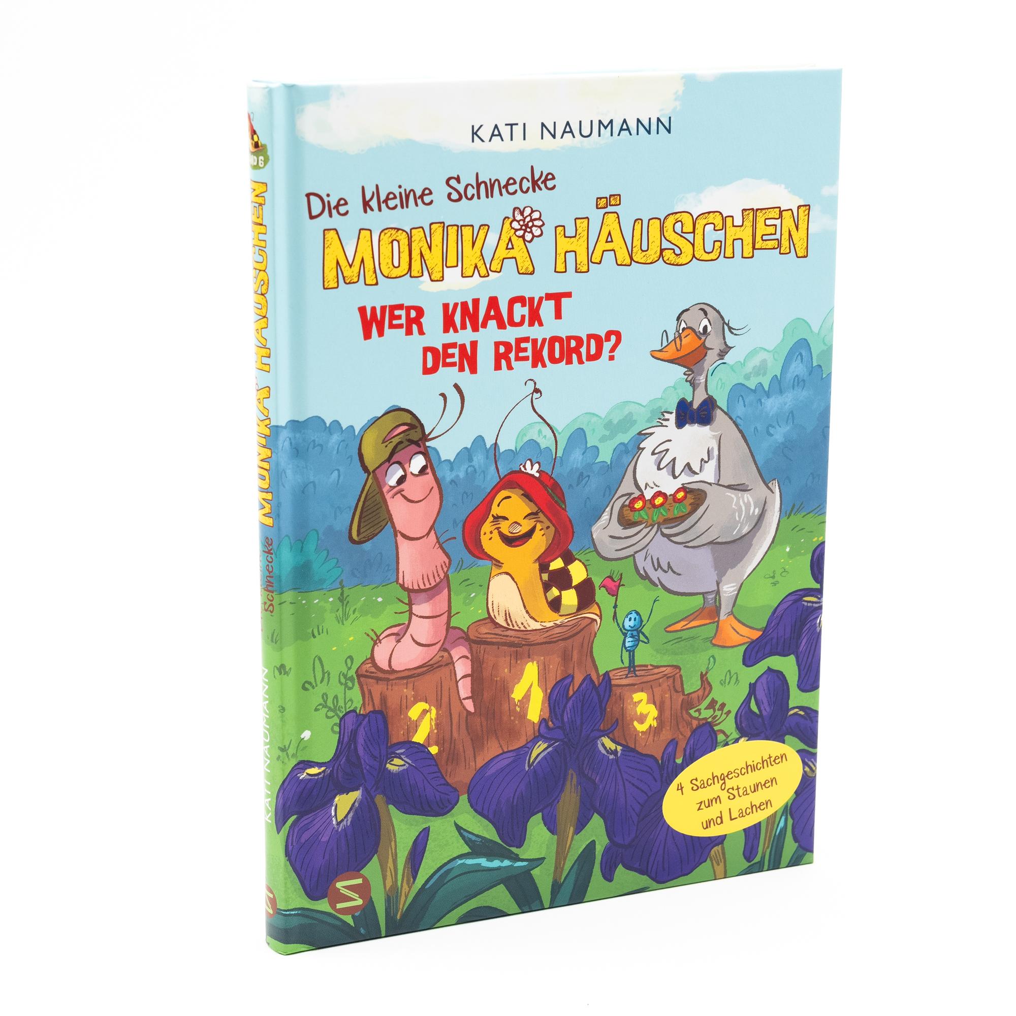 Beispielinhalt (Bild) Die kleine Schnecke Monika Häuschen 6: Wer knackt den Rekord?