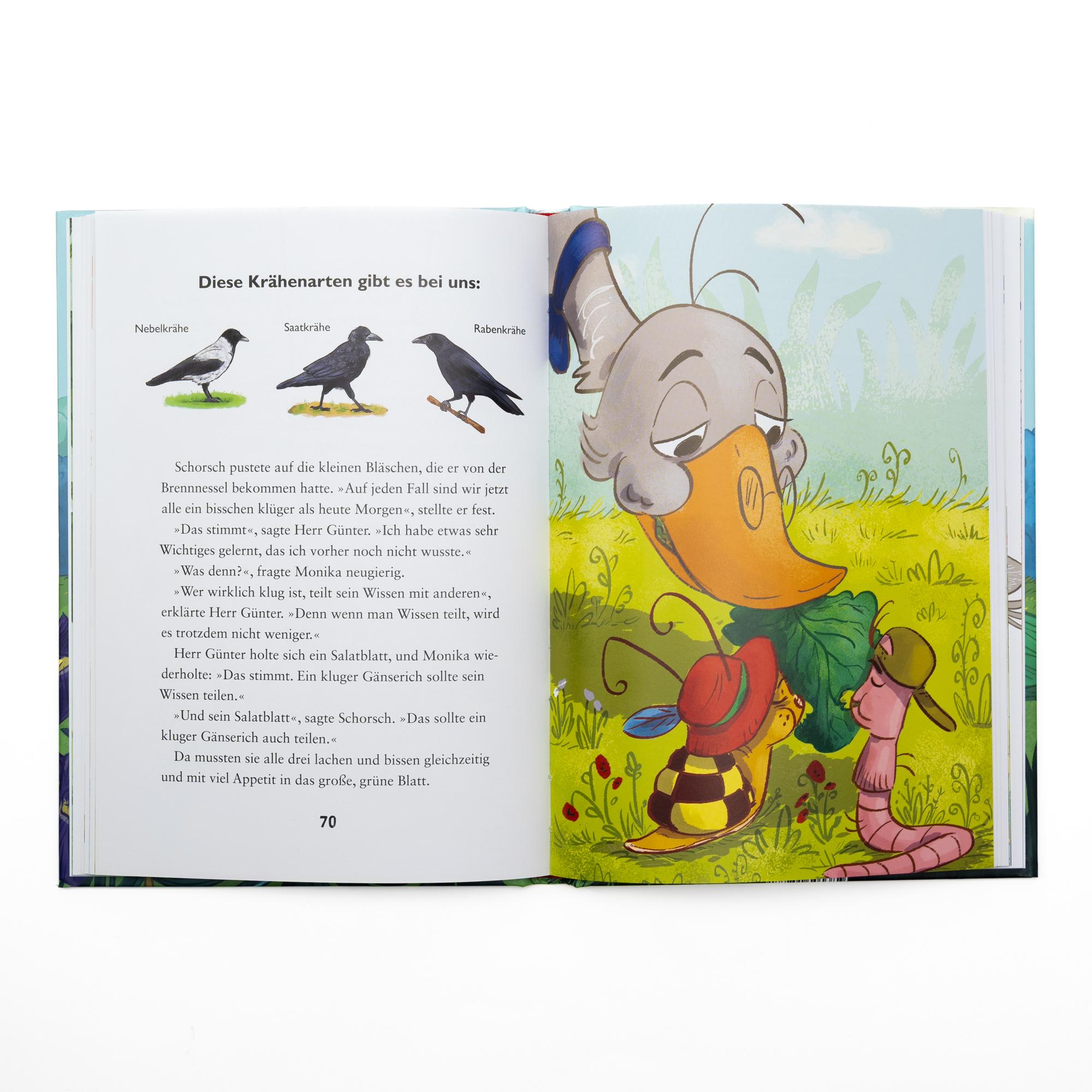 Beispielinhalt (Bild) Die kleine Schnecke Monika Häuschen 6: Wer knackt den Rekord?