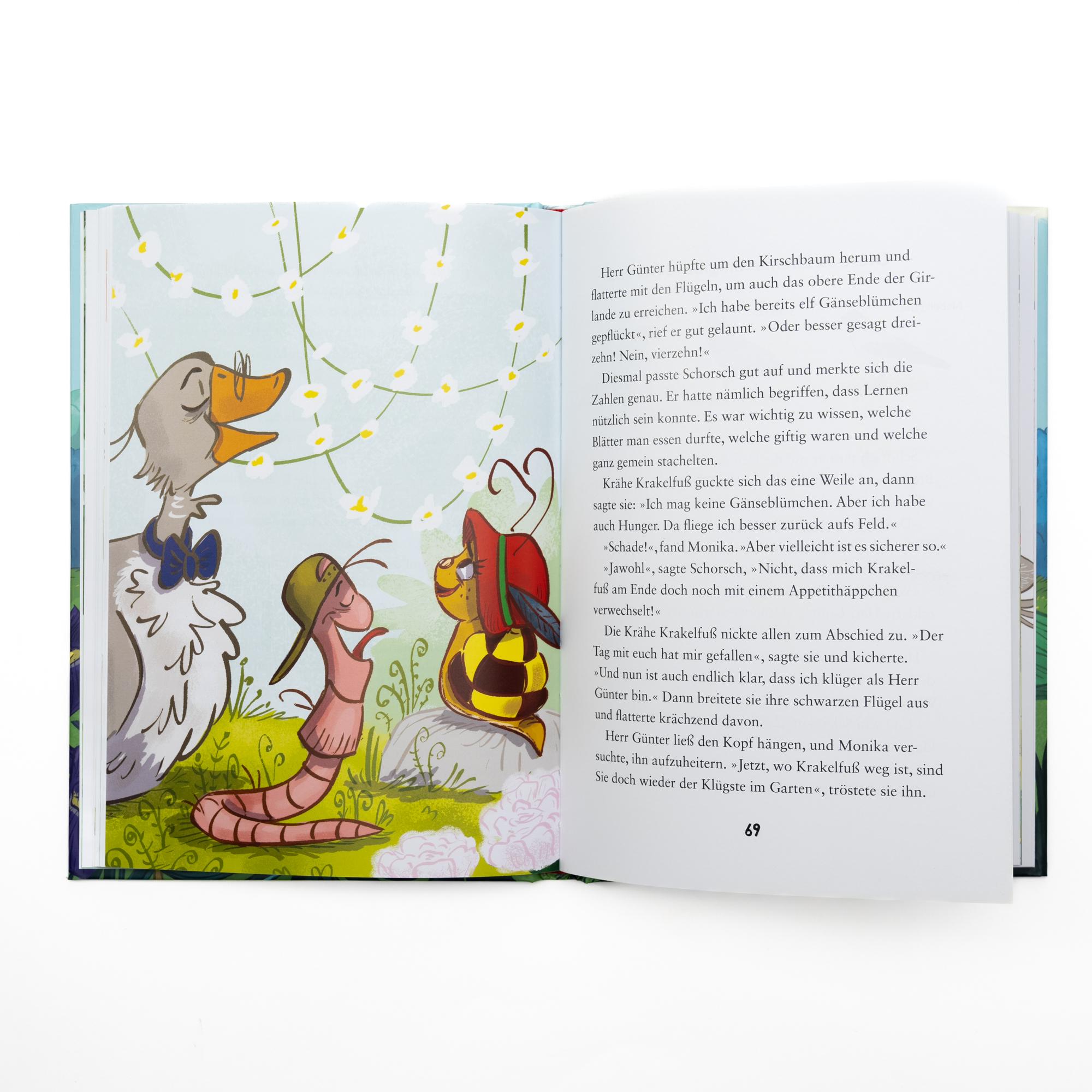 Beispielinhalt (Bild) Die kleine Schnecke Monika Häuschen 6: Wer knackt den Rekord?