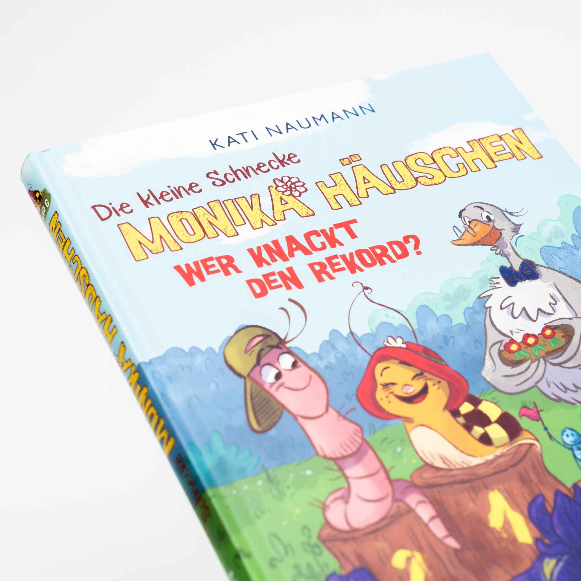 Beispielinhalt (Bild) Die kleine Schnecke Monika Häuschen 6: Wer knackt den Rekord?