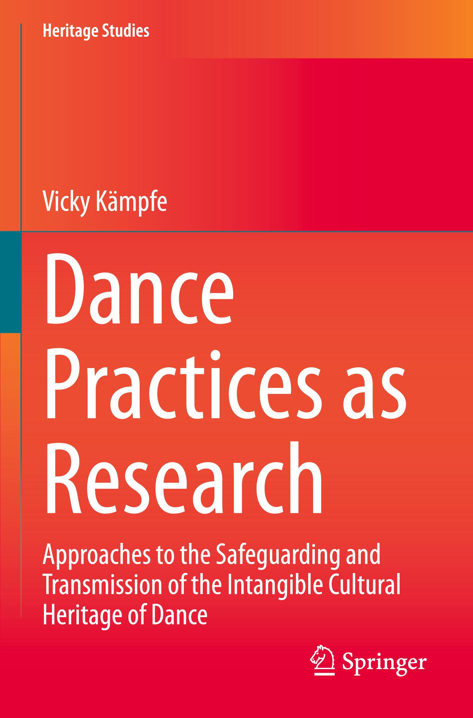 Vorderes Coverbild Dance Practices as Research