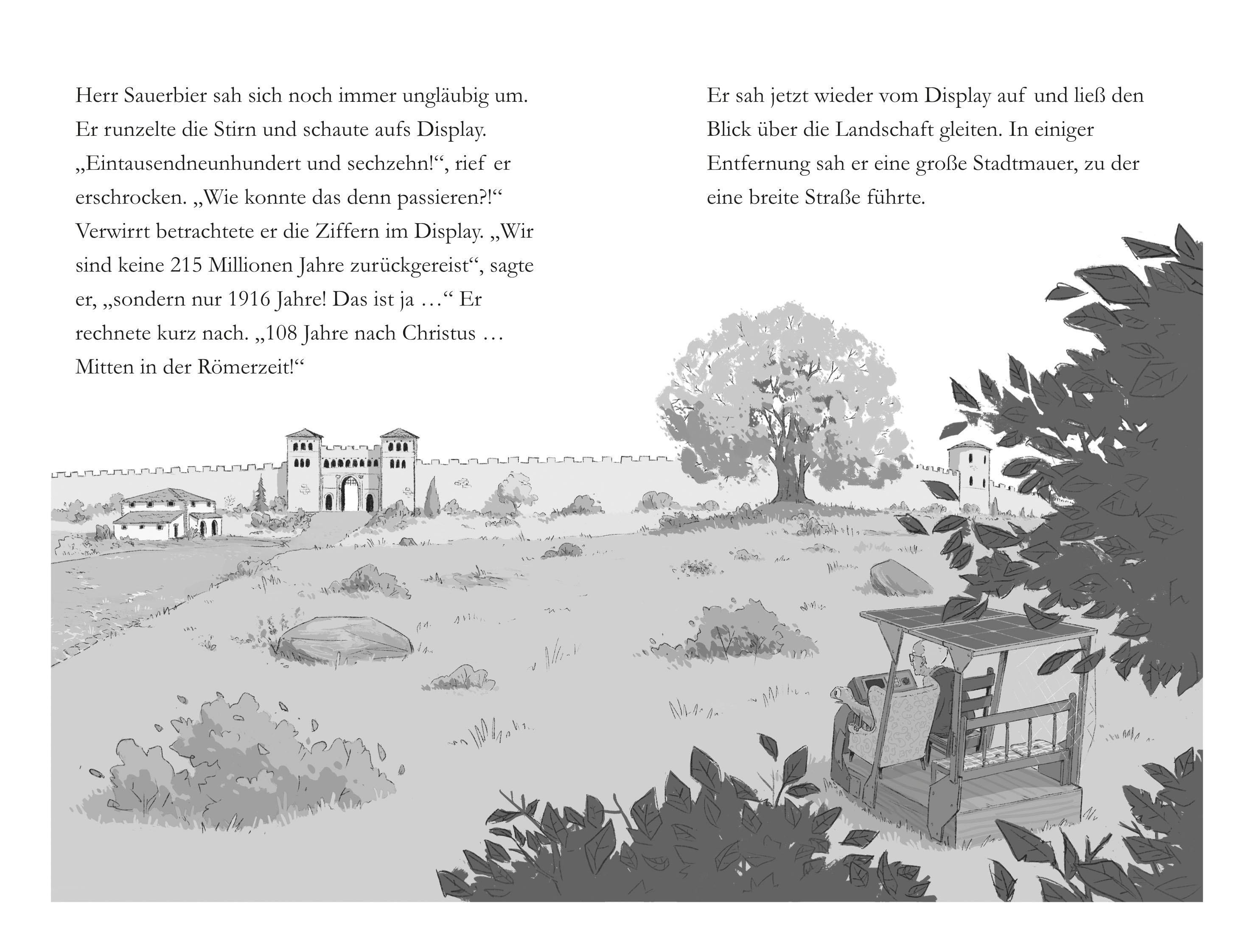 Beispielinhalt (Bild) Das Zeitmobil