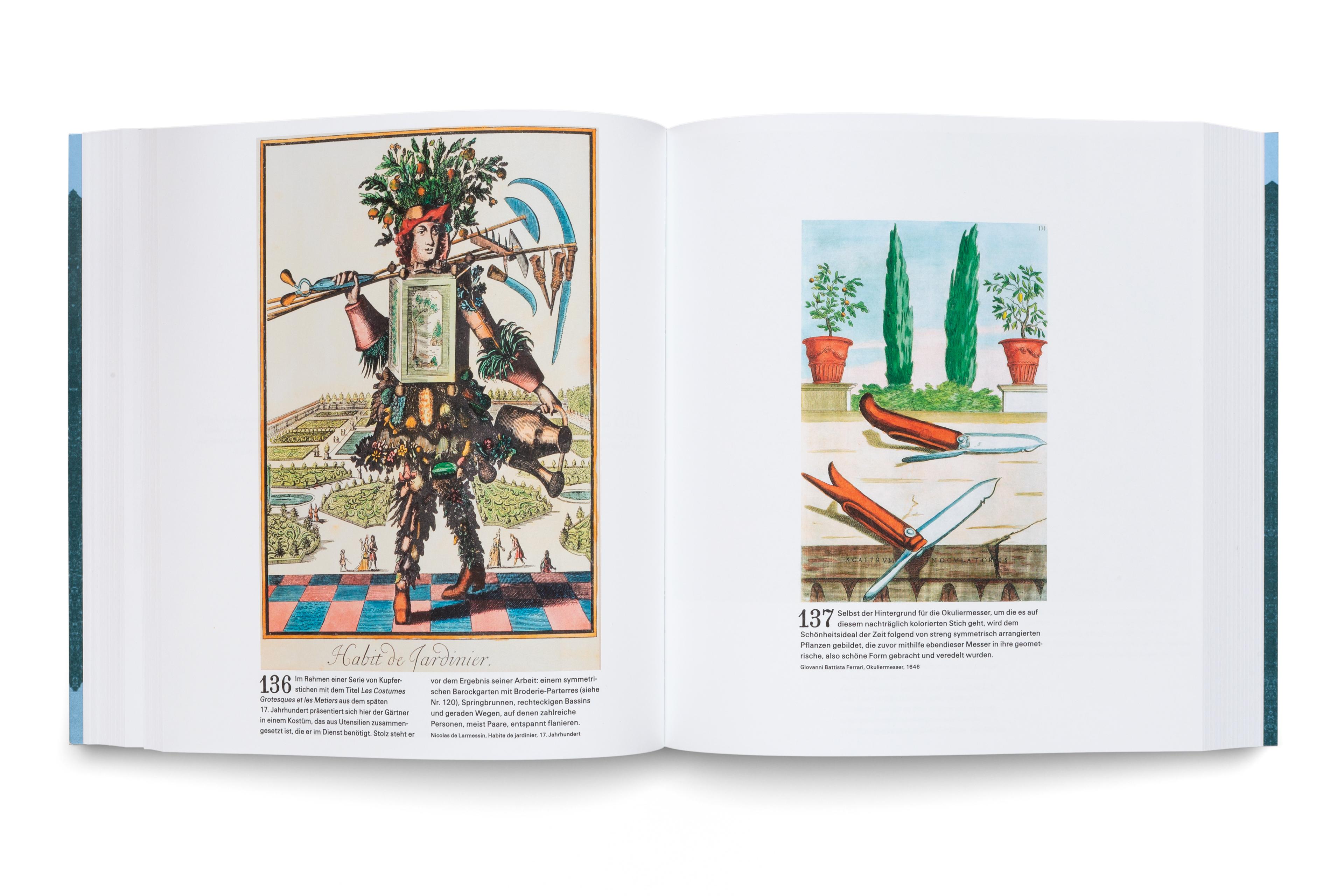 Beispielinhalt (Bild) Der Garten. Seine Geschichte in 333 Bildern