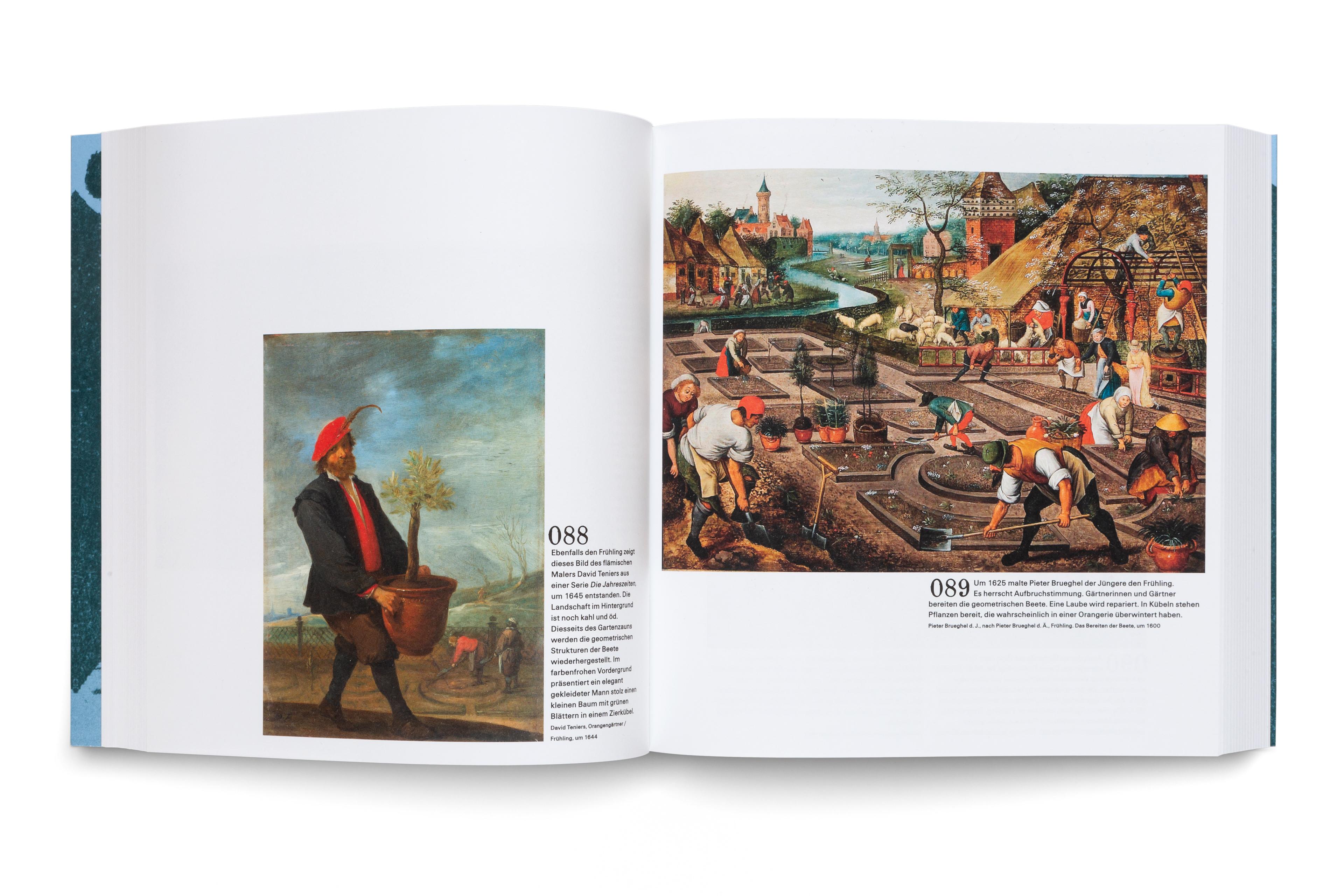 Beispielinhalt (Bild) Der Garten. Seine Geschichte in 333 Bildern