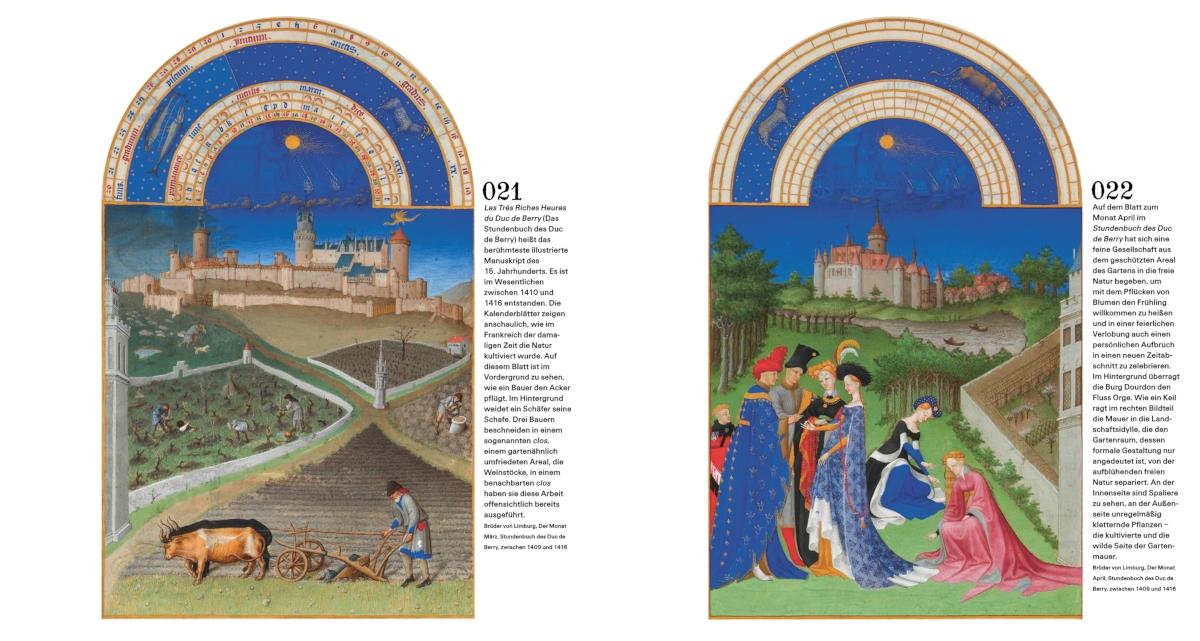 Beispielinhalt (Bild) Der Garten. Seine Geschichte in 333 Bildern