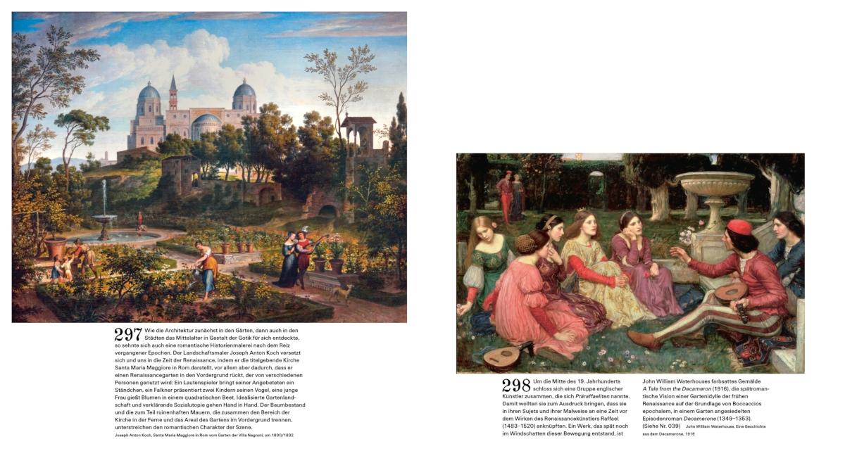 Beispielinhalt (Bild) Der Garten. Seine Geschichte in 333 Bildern