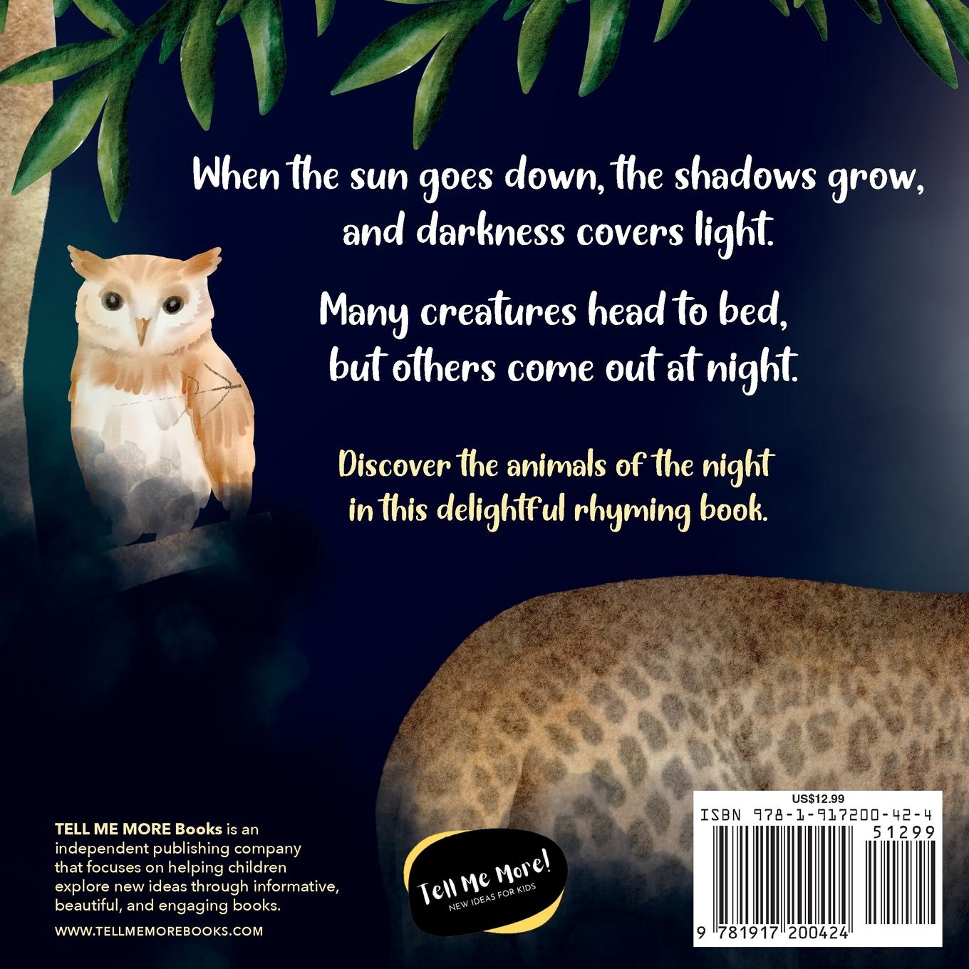 Rückseitencover Animals of the Night