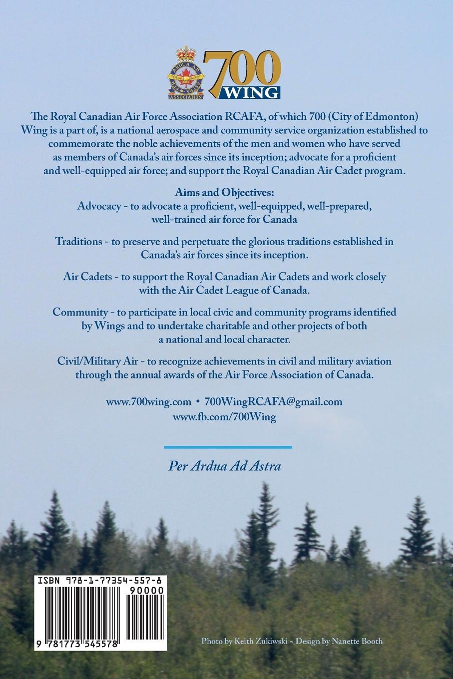 Rückseitencover The RCAF in Alberta
