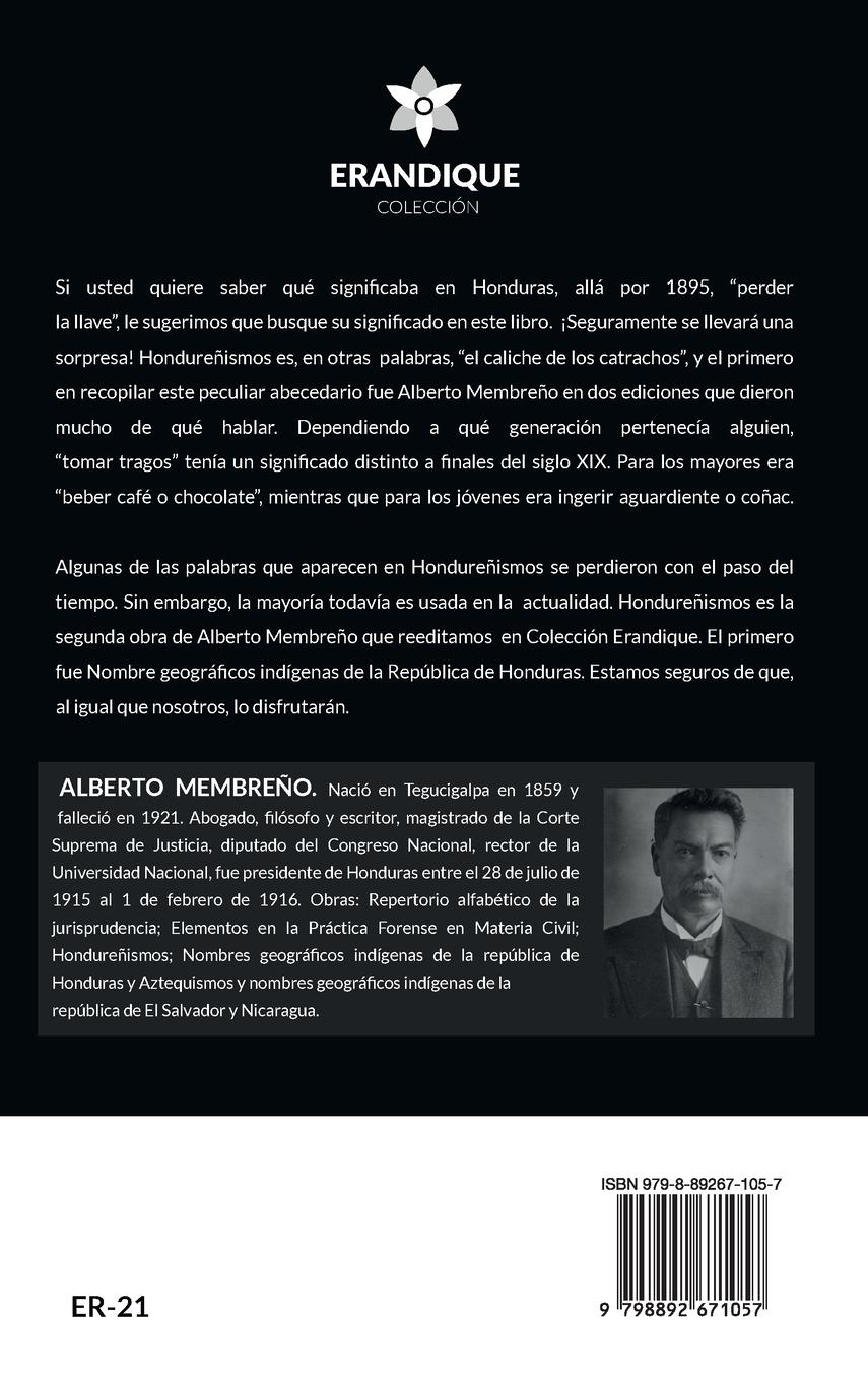 Rückseitencover Hondureñismos