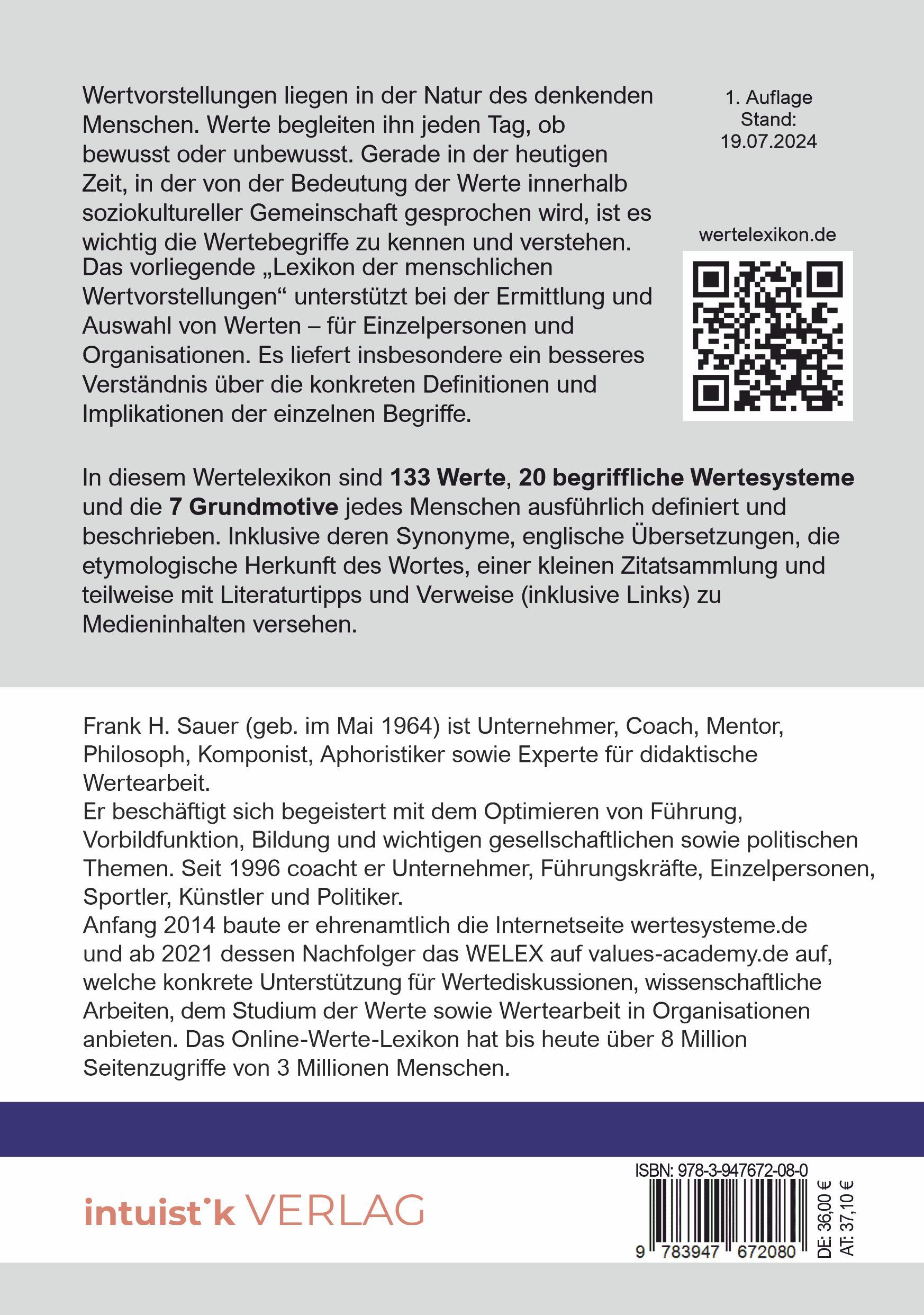 Rückseitencover WELEX