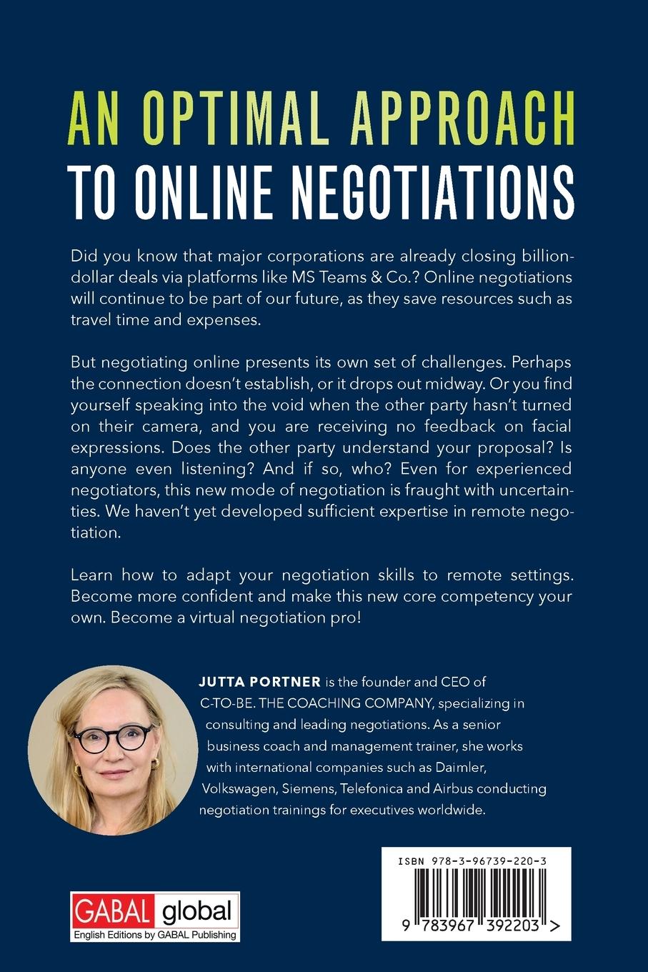 Rückseitencover Virtual Negotiation