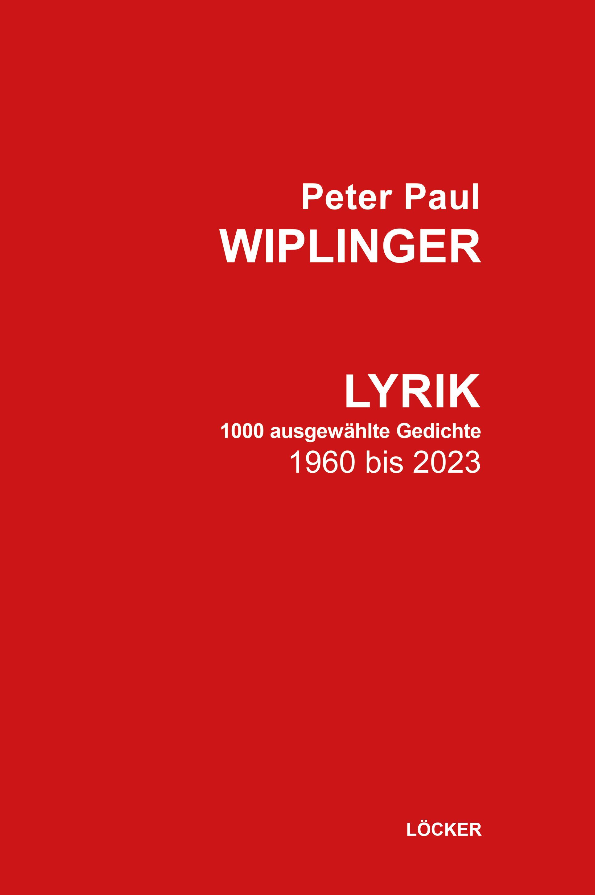Vorderes Coverbild Lyrik