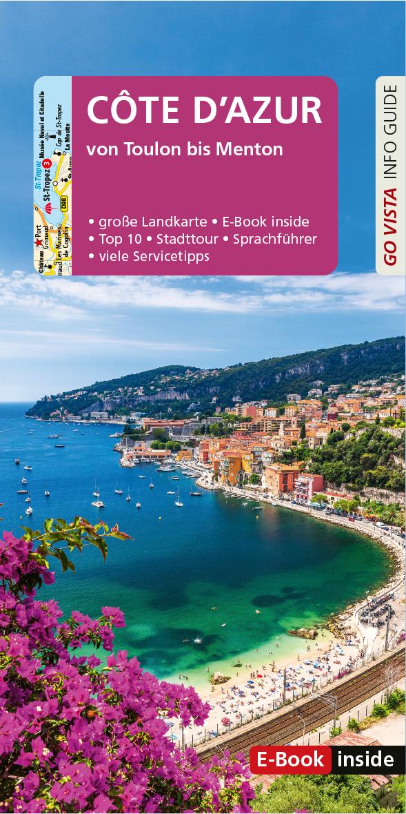 Vorderes Coverbild GO VISTA: Reiseführer Côte d'Azur