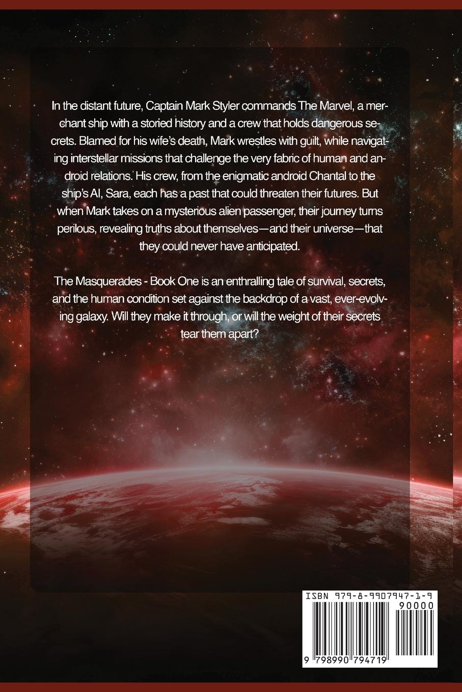 Rückseitencover Captain Mark Styler's, The Masquerades