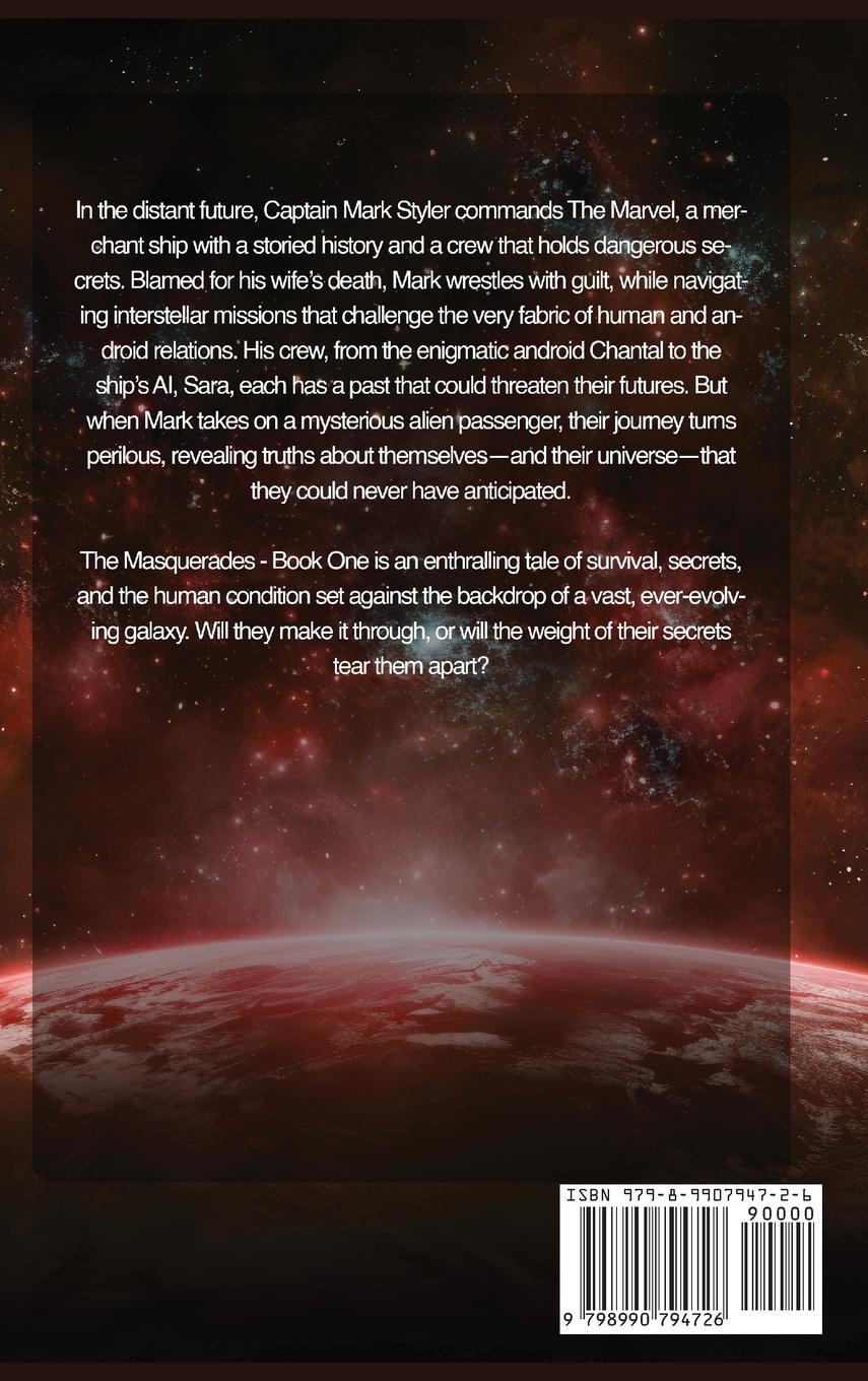 Rückseitencover Captain Mark Styler's, The Masquerades