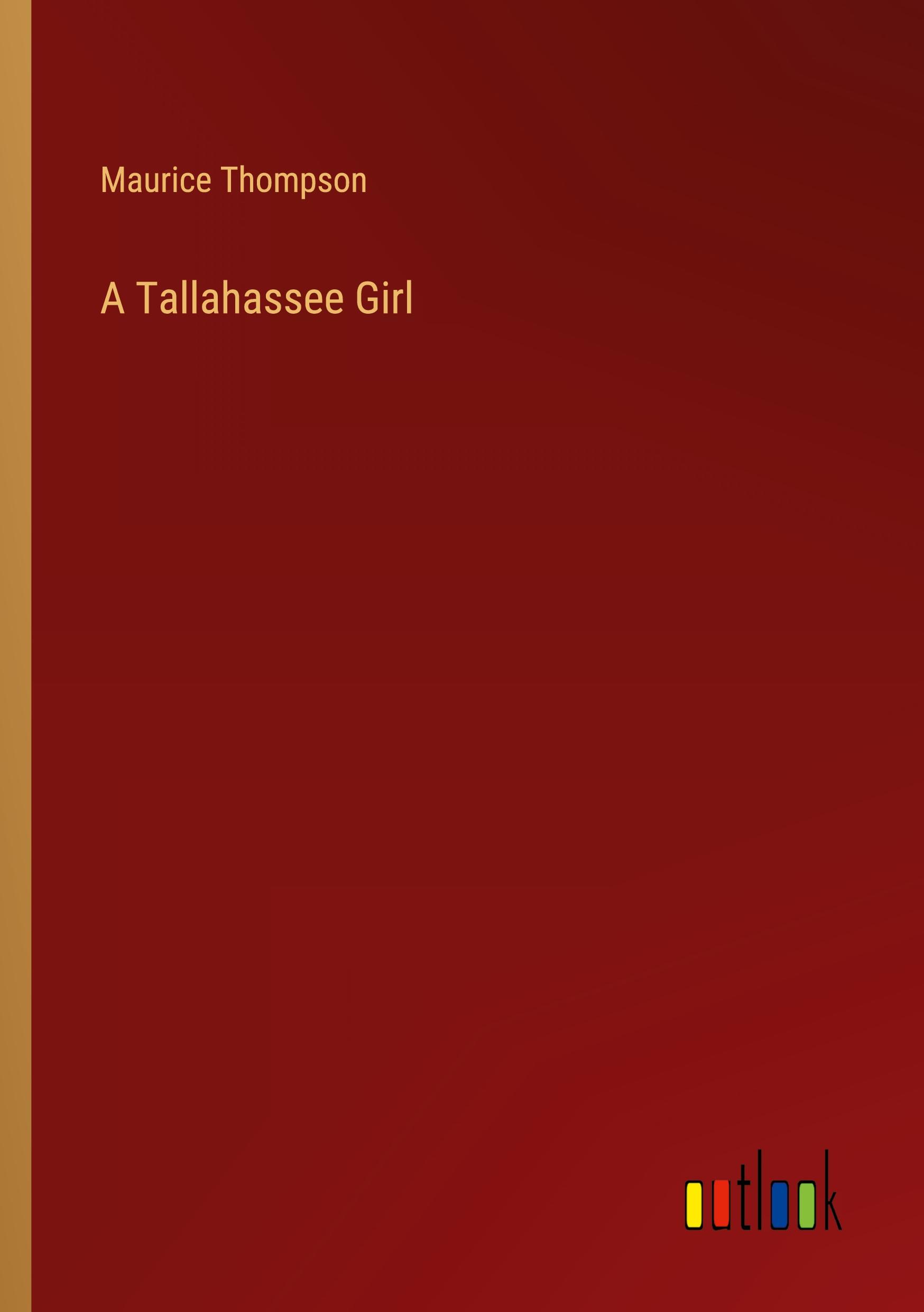 Vorderes Coverbild A Tallahassee Girl