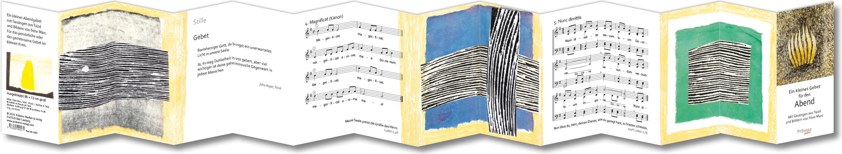 Beispielinhalt (Bild) Ein kleines Gebet für den Abend