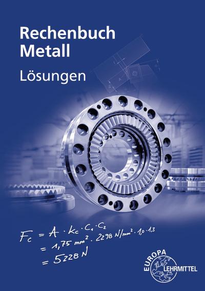 Vorderes Coverbild Lösungen zu 10307 Rechenbuch Metall