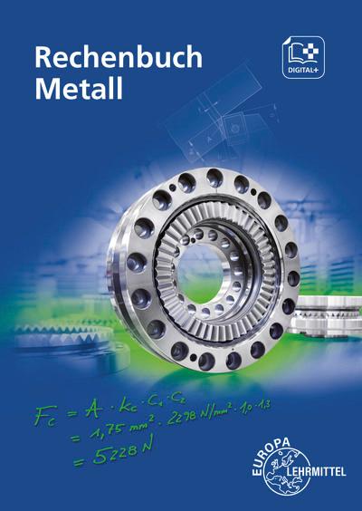 Vorderes Coverbild Rechenbuch Metall. Lehr- und Übungsbuch