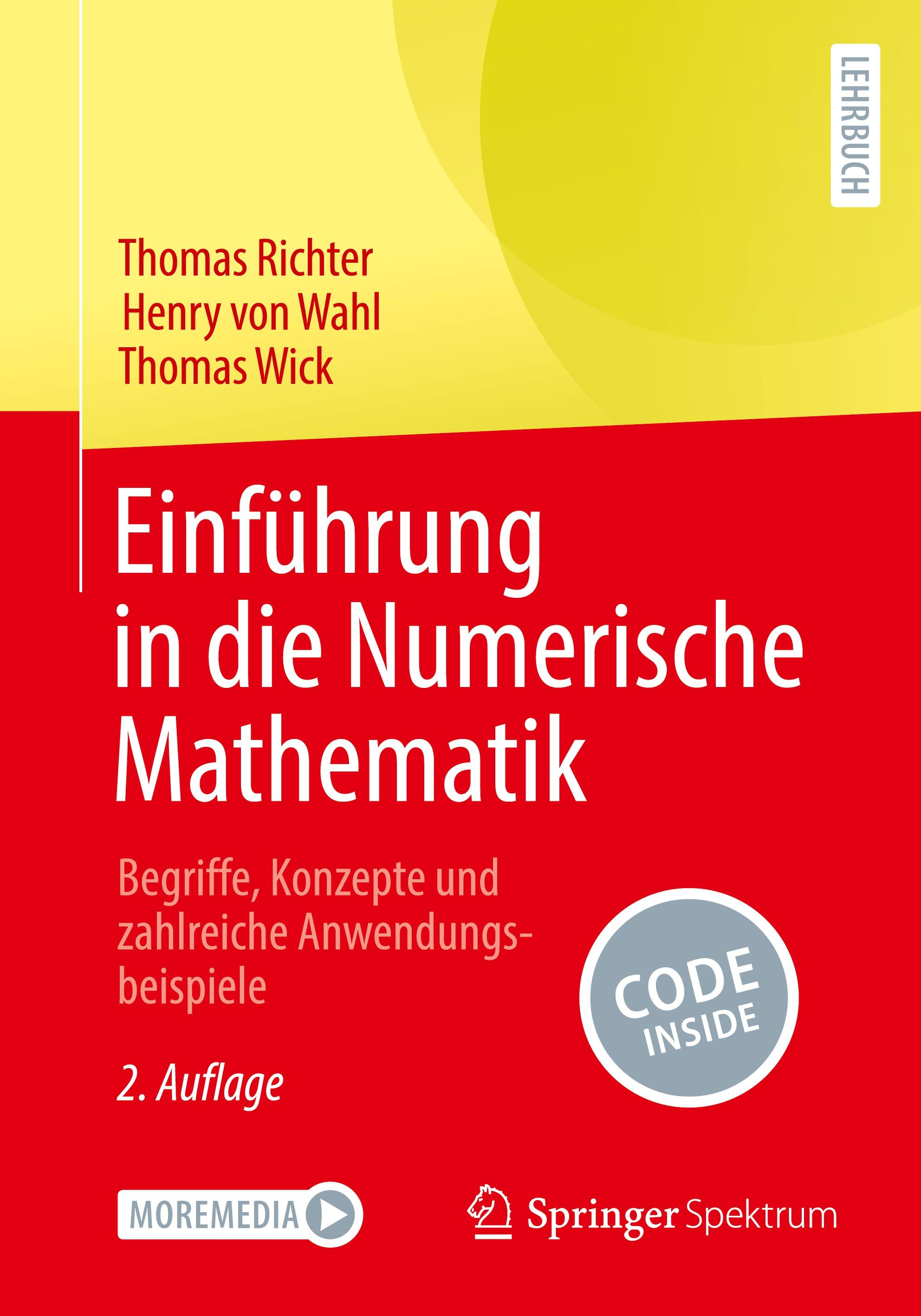 Vorderes Coverbild Einführung in die Numerische Mathematik