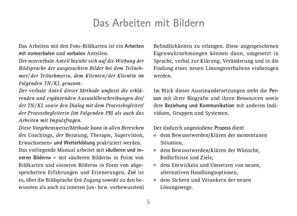 Beispielinhalt (Bild) Foto-Bildkarten Stressmanagement