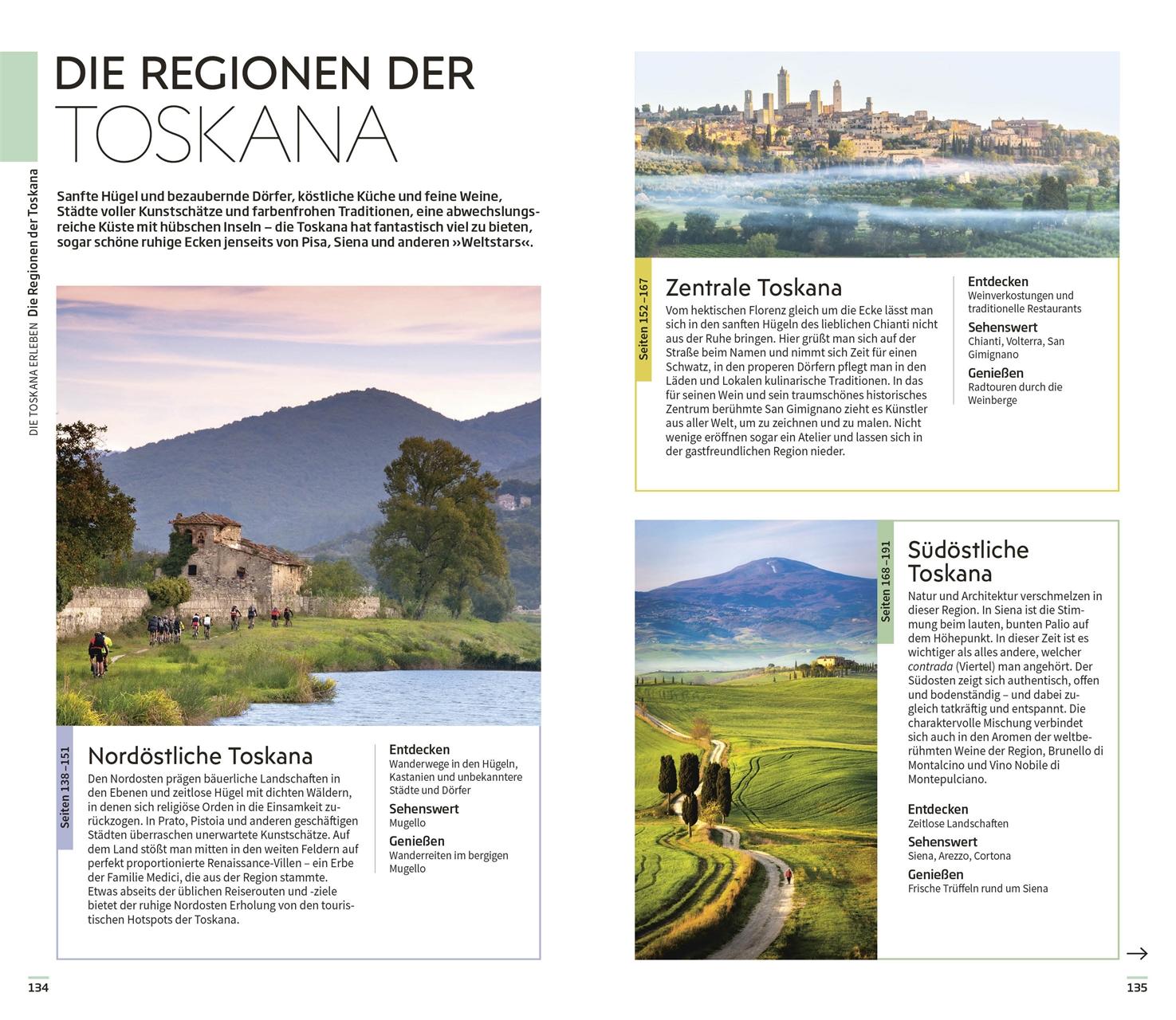 Beispielinhalt (Bild) Vis-à-Vis Reiseführer Florenz & Toskana