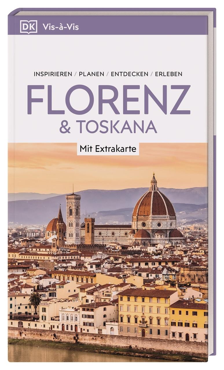 Vorderes Coverbild Vis-à-Vis Reiseführer Florenz & Toskana