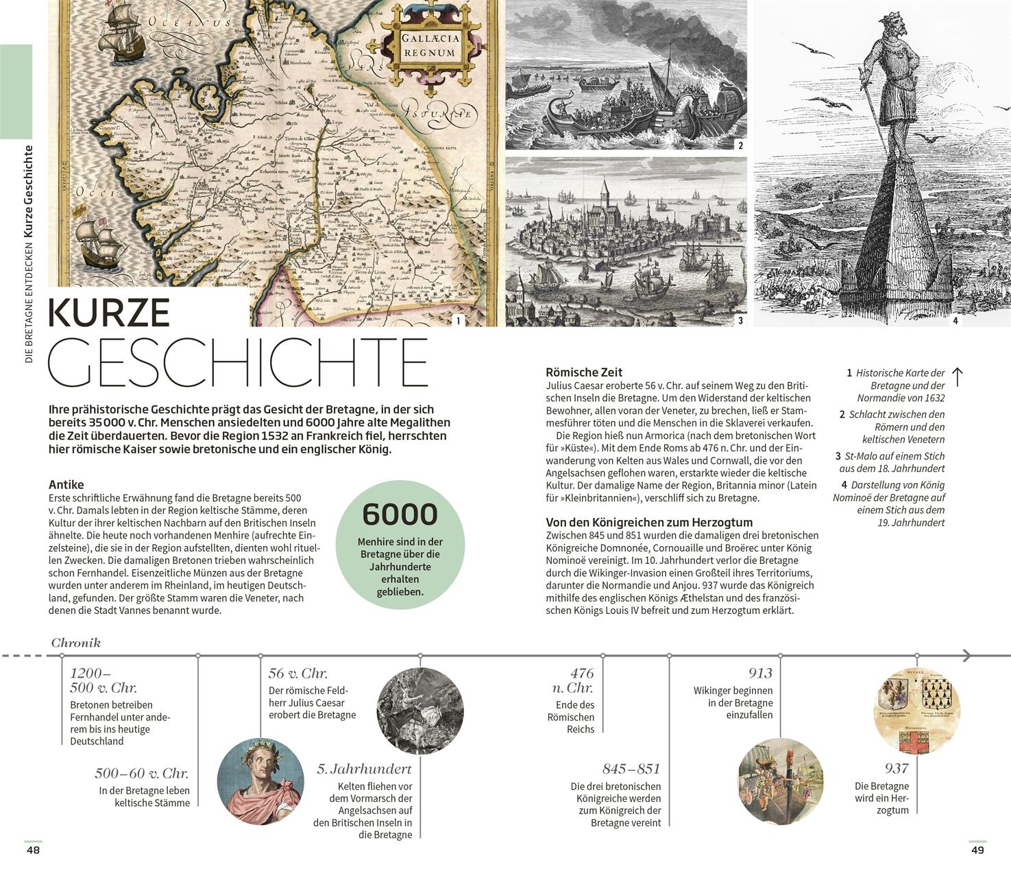 Beispielinhalt (Bild) Vis-à-Vis Reiseführer Bretagne