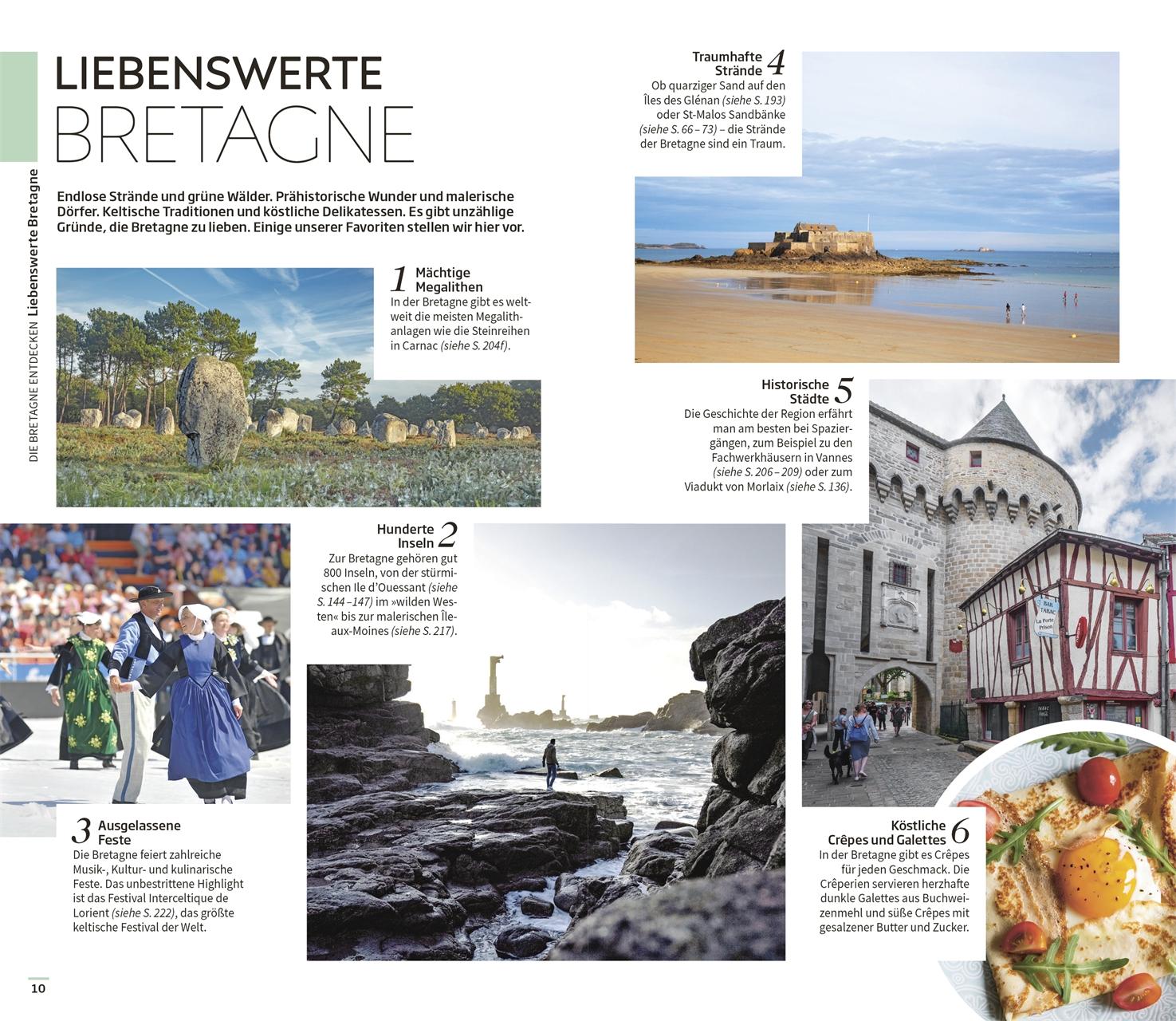 Beispielinhalt (Bild) Vis-à-Vis Reiseführer Bretagne