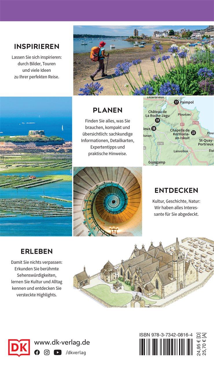 Rückseitencover Vis-à-Vis Reiseführer Bretagne