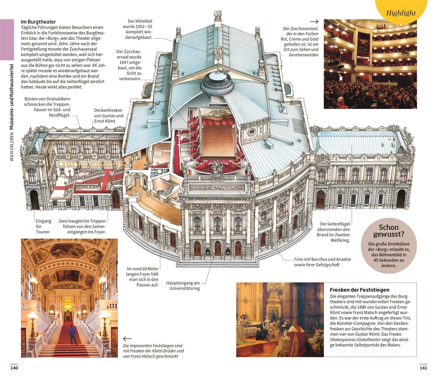 Beispielinhalt (Bild) Vis-à-Vis Reiseführer Wien