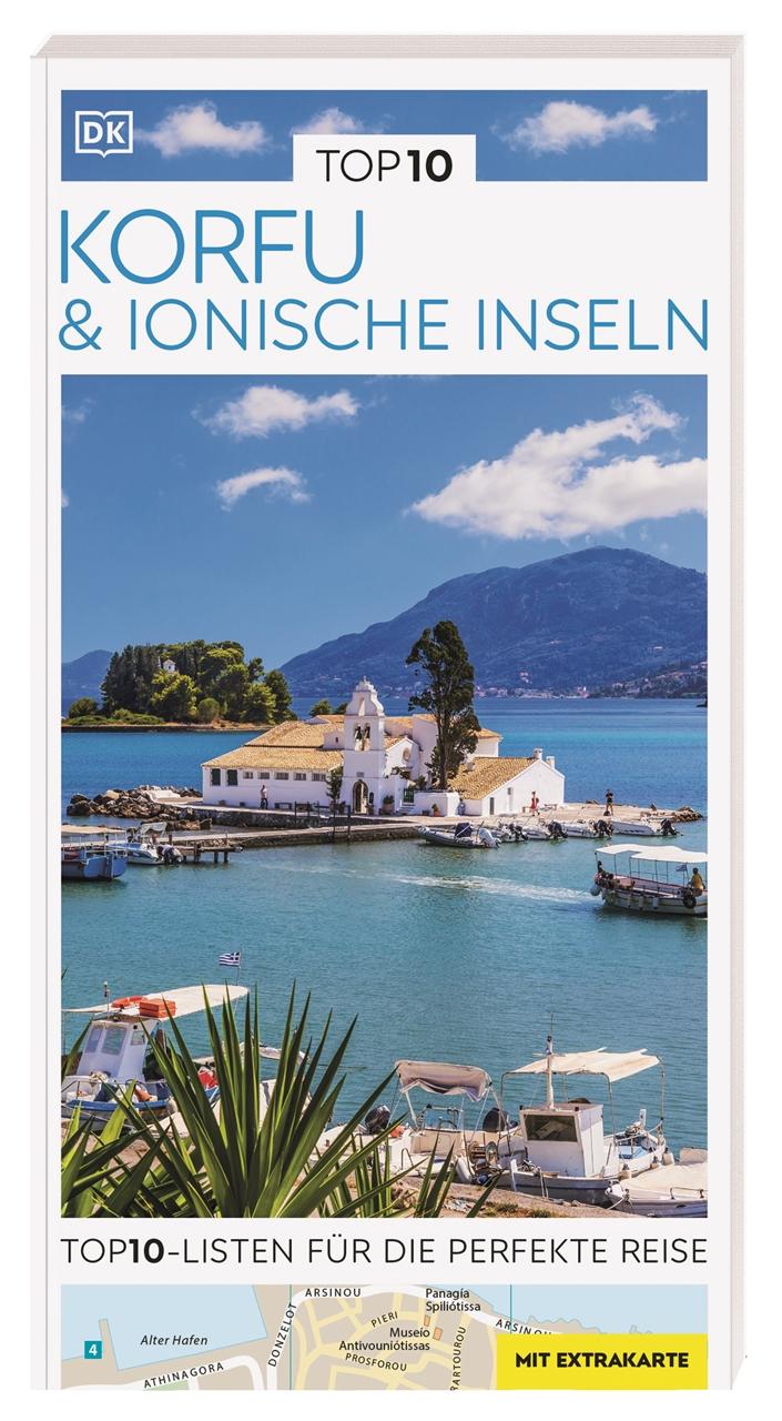 Vorderes Coverbild TOP10 Reiseführer Korfu & Ionische Inseln