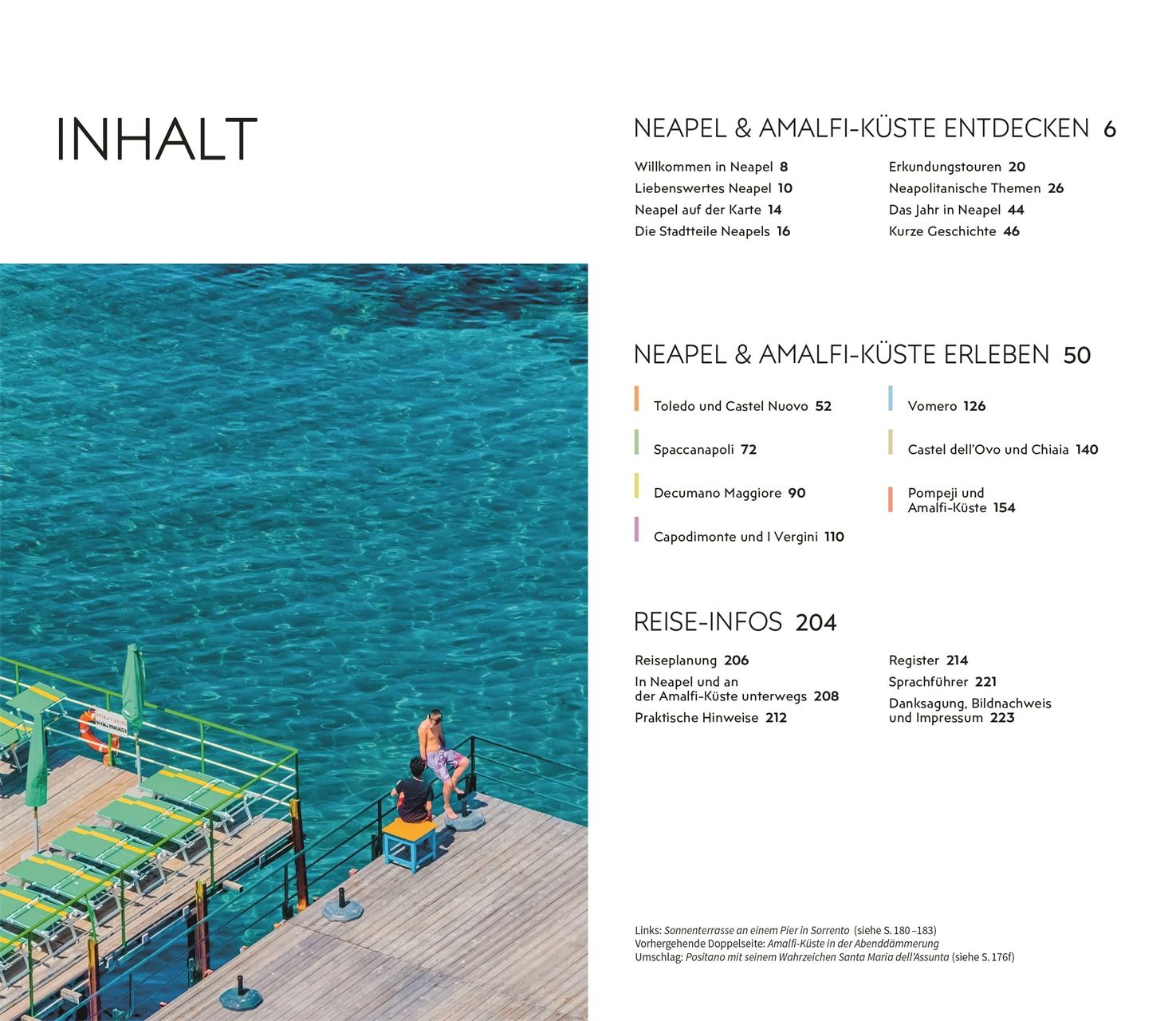 Beispielinhalt (Bild) Vis-à-Vis Reiseführer Neapel, Pompeji & Amalfi-Küste
