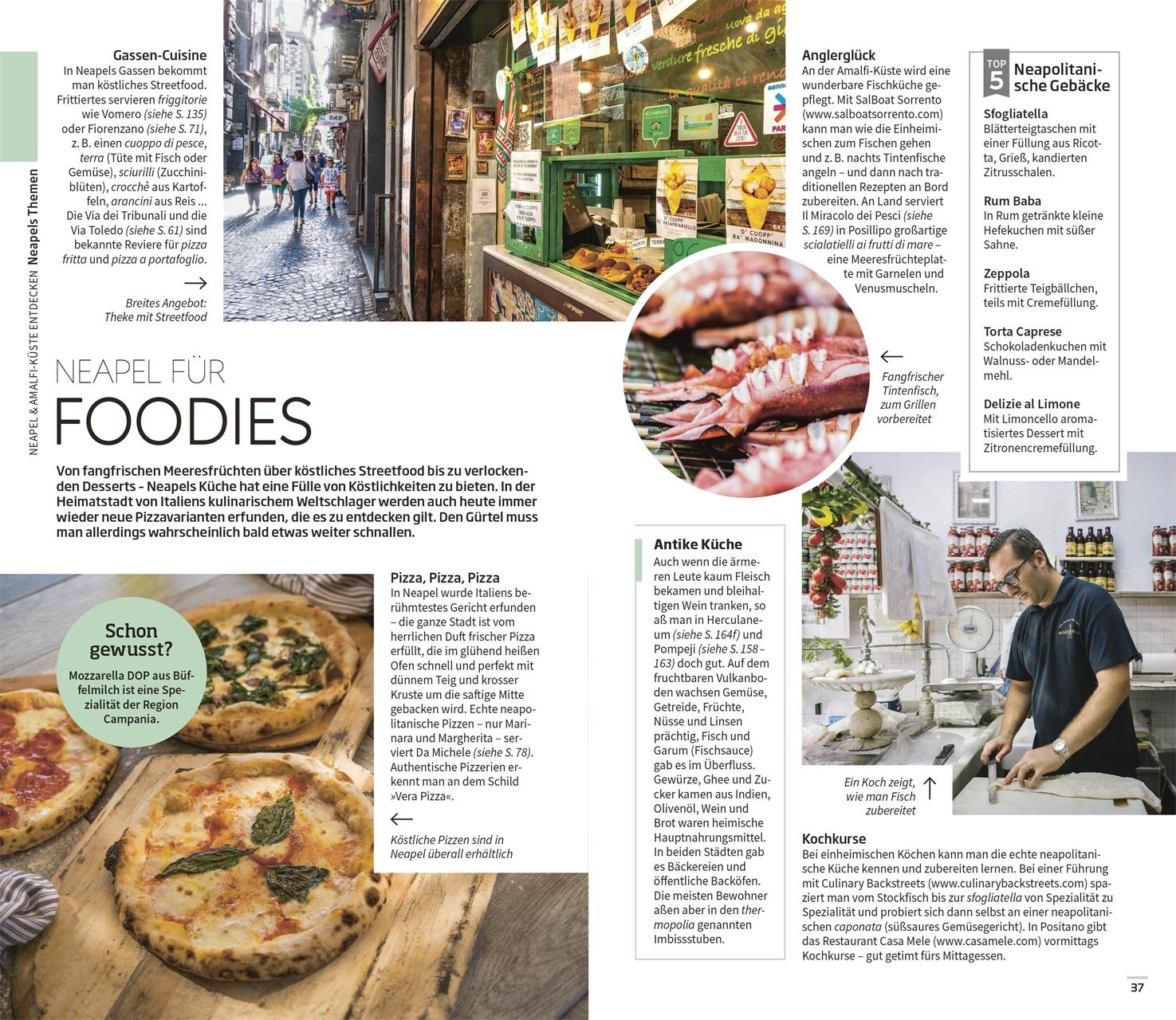 Beispielinhalt (Bild) Vis-à-Vis Reiseführer Neapel, Pompeji & Amalfi-Küste