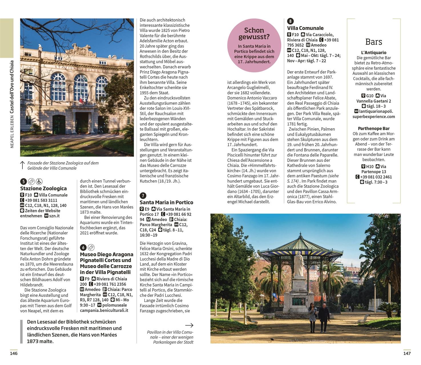 Beispielinhalt (Bild) Vis-à-Vis Reiseführer Neapel, Pompeji & Amalfi-Küste