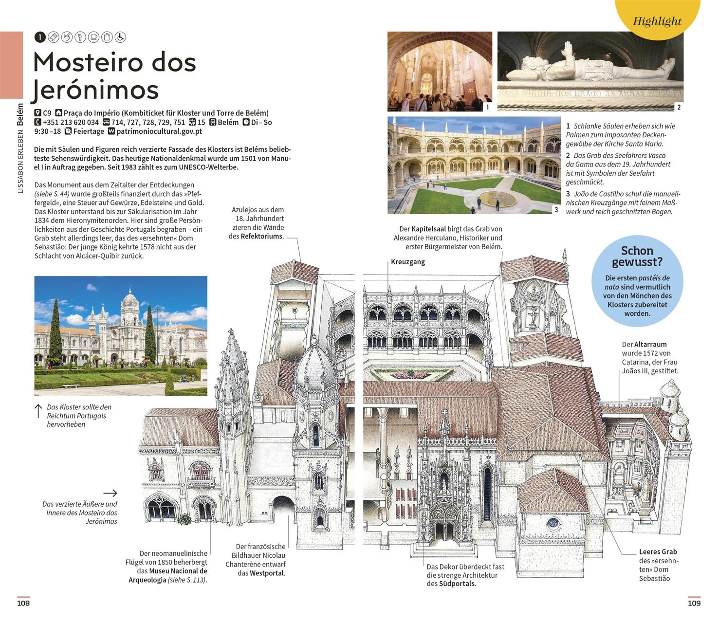 Beispielinhalt (Bild) Vis-à-Vis Reiseführer Portugal