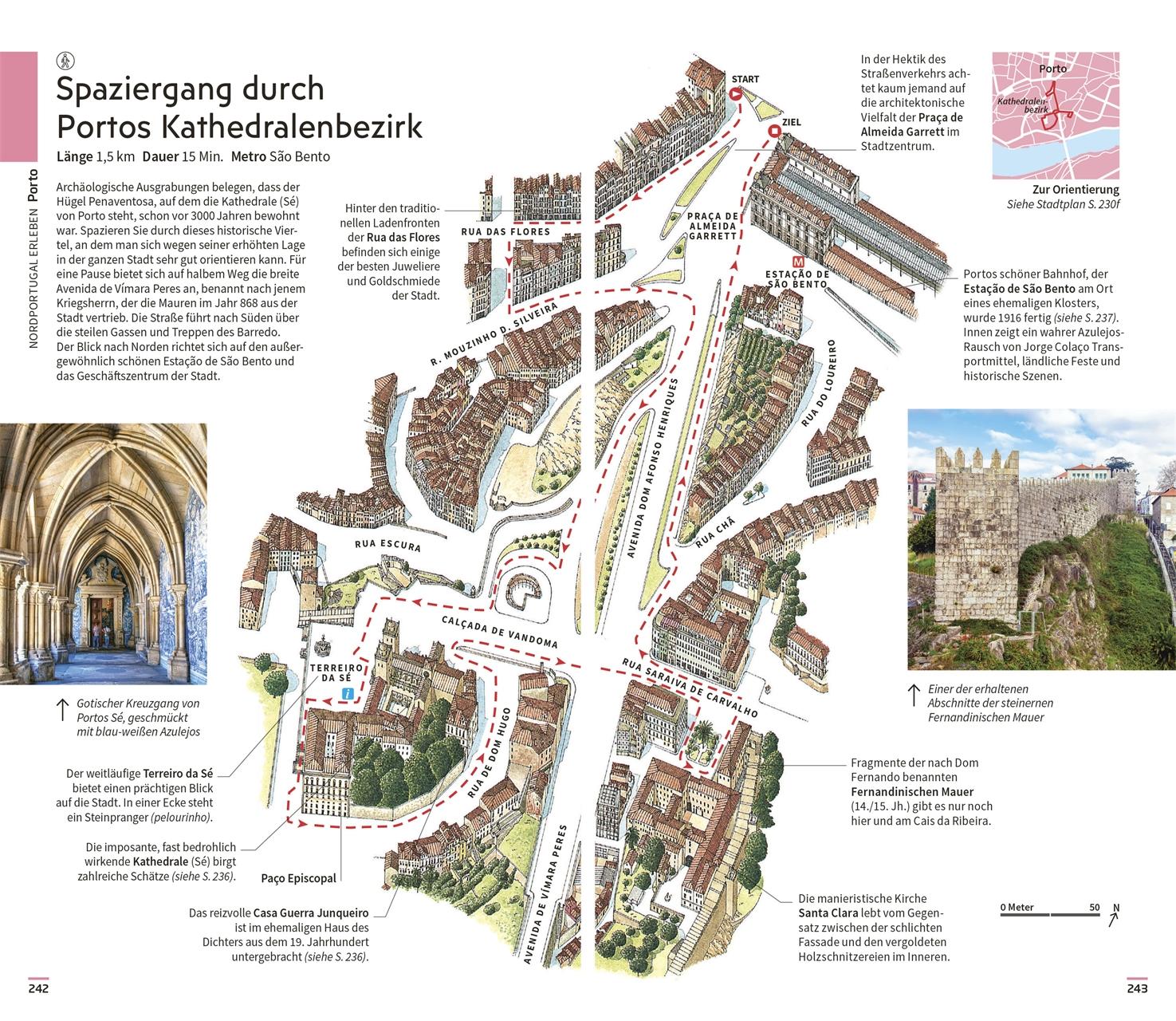 Beispielinhalt (Bild) Vis-à-Vis Reiseführer Portugal