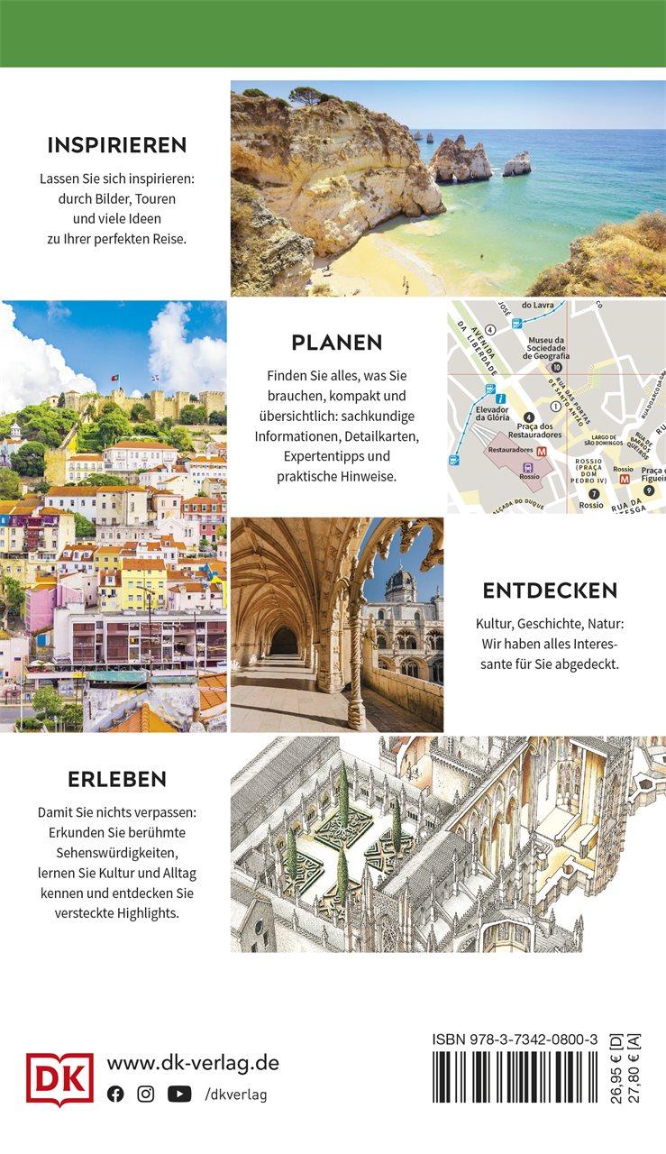 Rückseitencover Vis-à-Vis Reiseführer Portugal