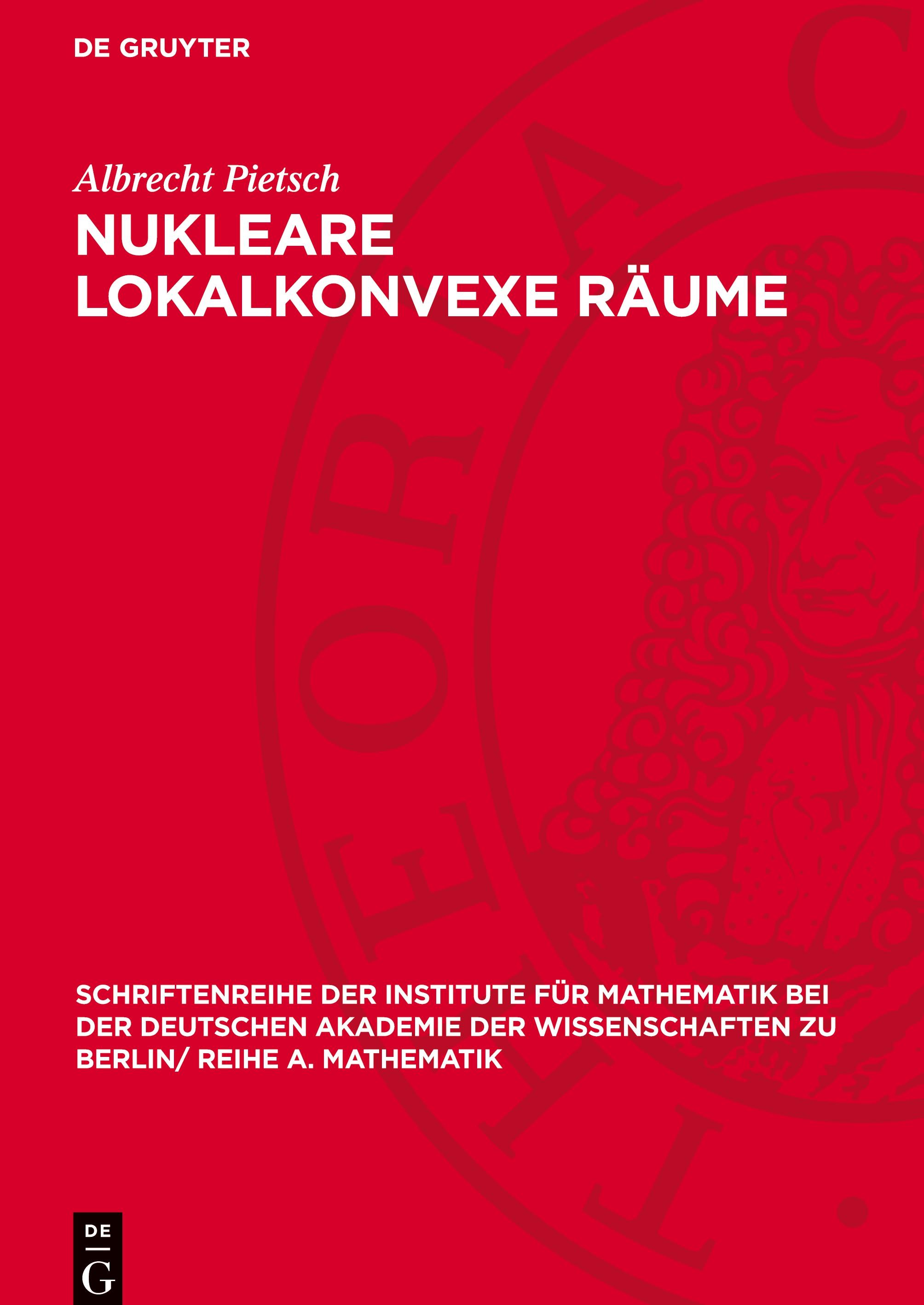 Vorderes Coverbild Nukleare lokalkonvexe Räume