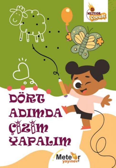 Vorderes Coverbild Dört Adimda Cizim Yapalim Boyama Kitabi