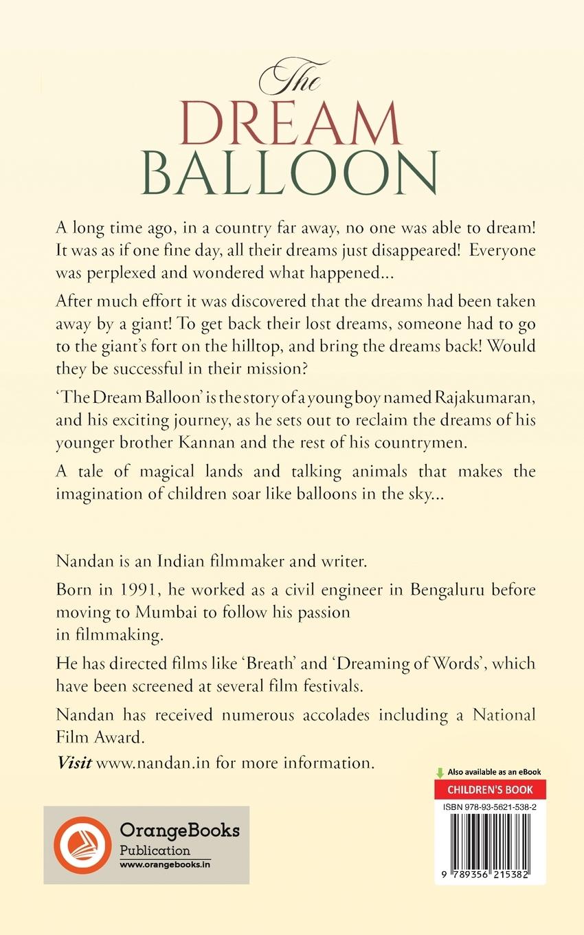 Rückseitencover The Dream Balloon