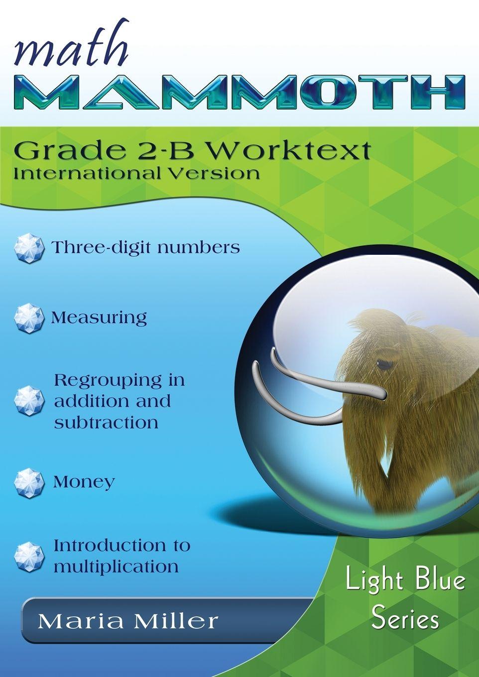 Vorderes Coverbild Math Mammoth Grade 2-B Worktext, International Version