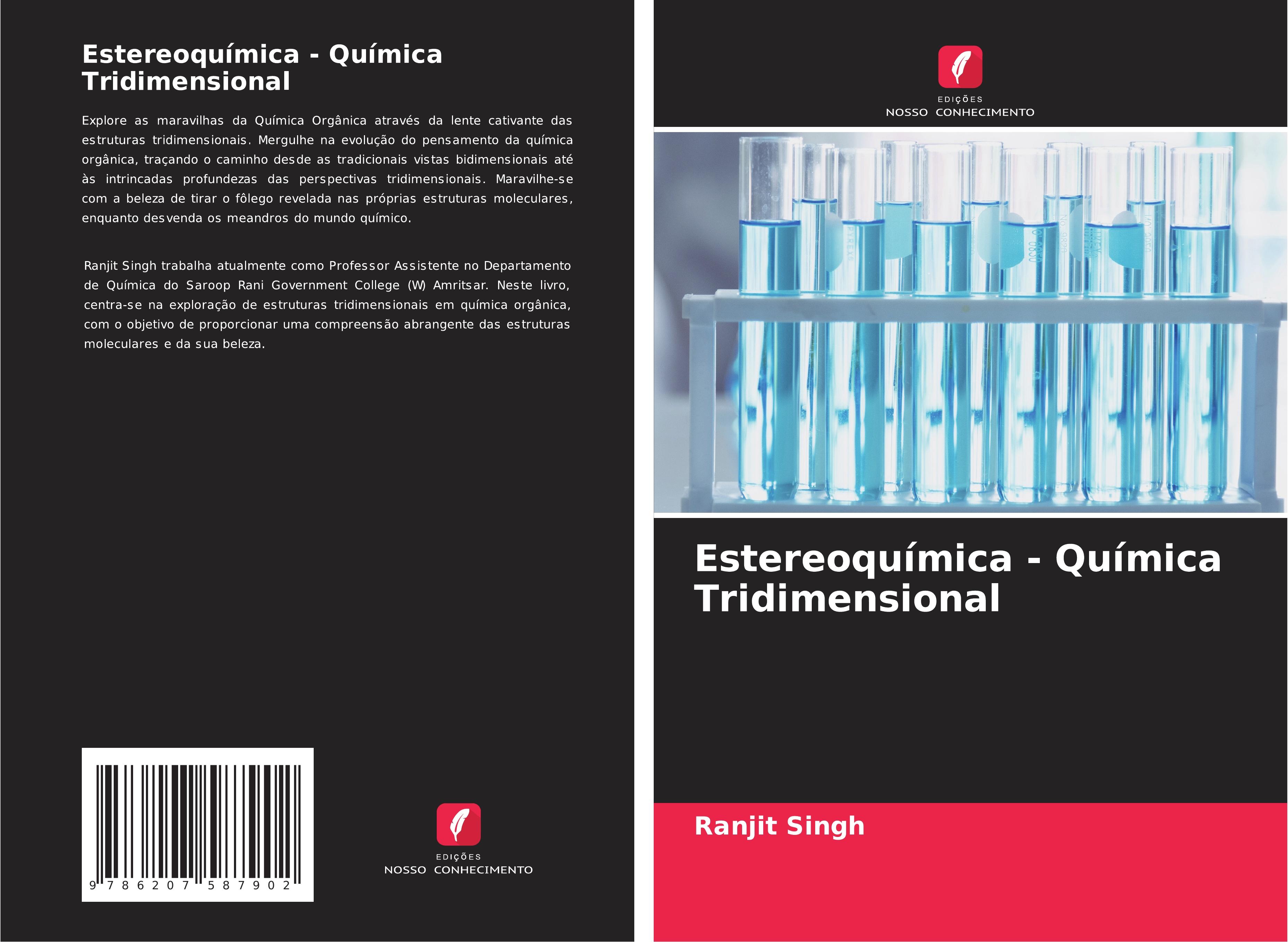 Vorderes Coverbild Estereoquímica - Química Tridimensional