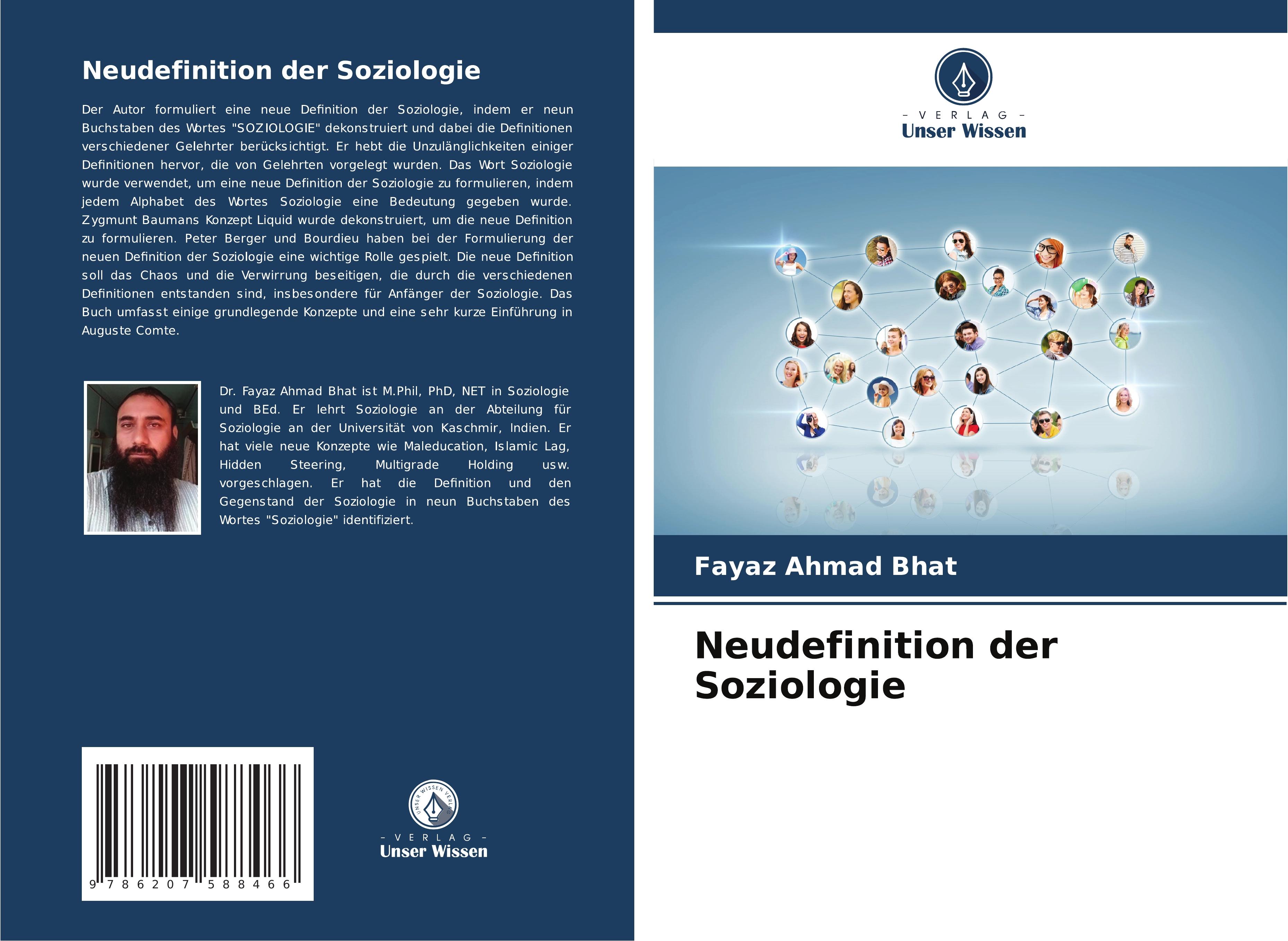 Vorderes Coverbild Neudefinition der Soziologie