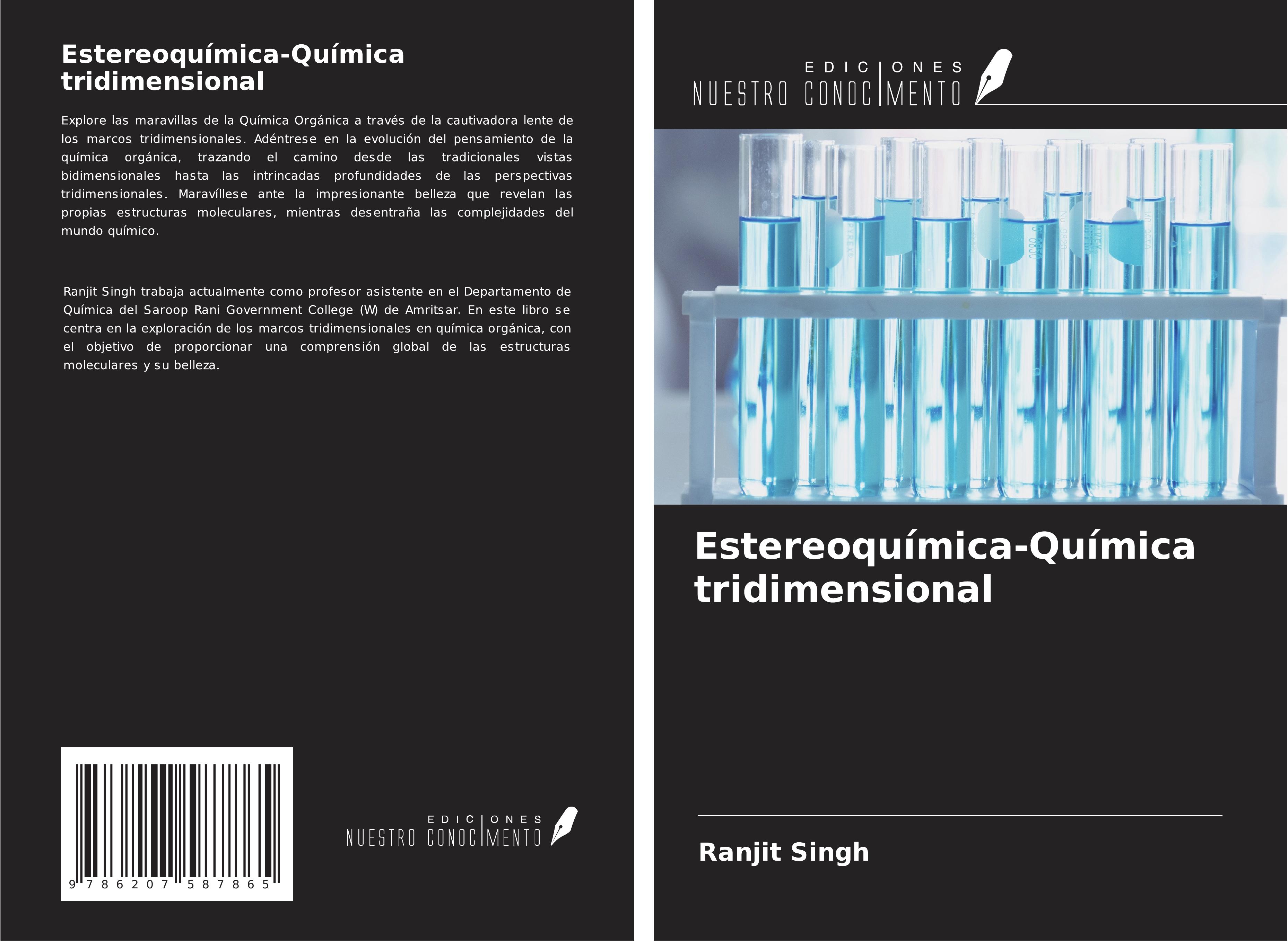 Vorderes Coverbild Estereoquímica-Química tridimensional