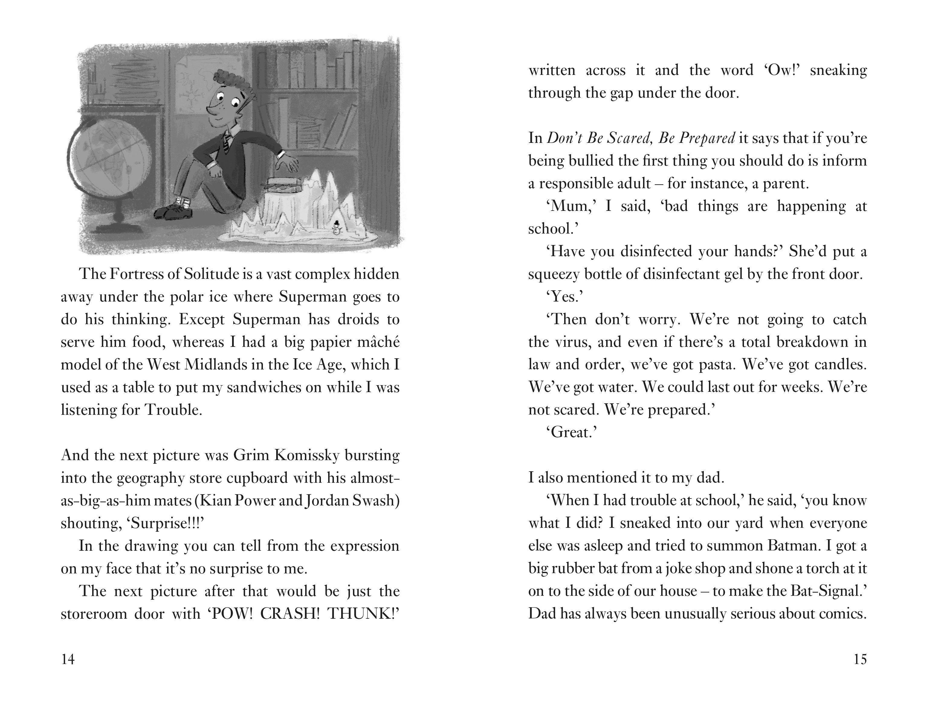 Beispielinhalt (Bild) The Astounding Broccoli Boy