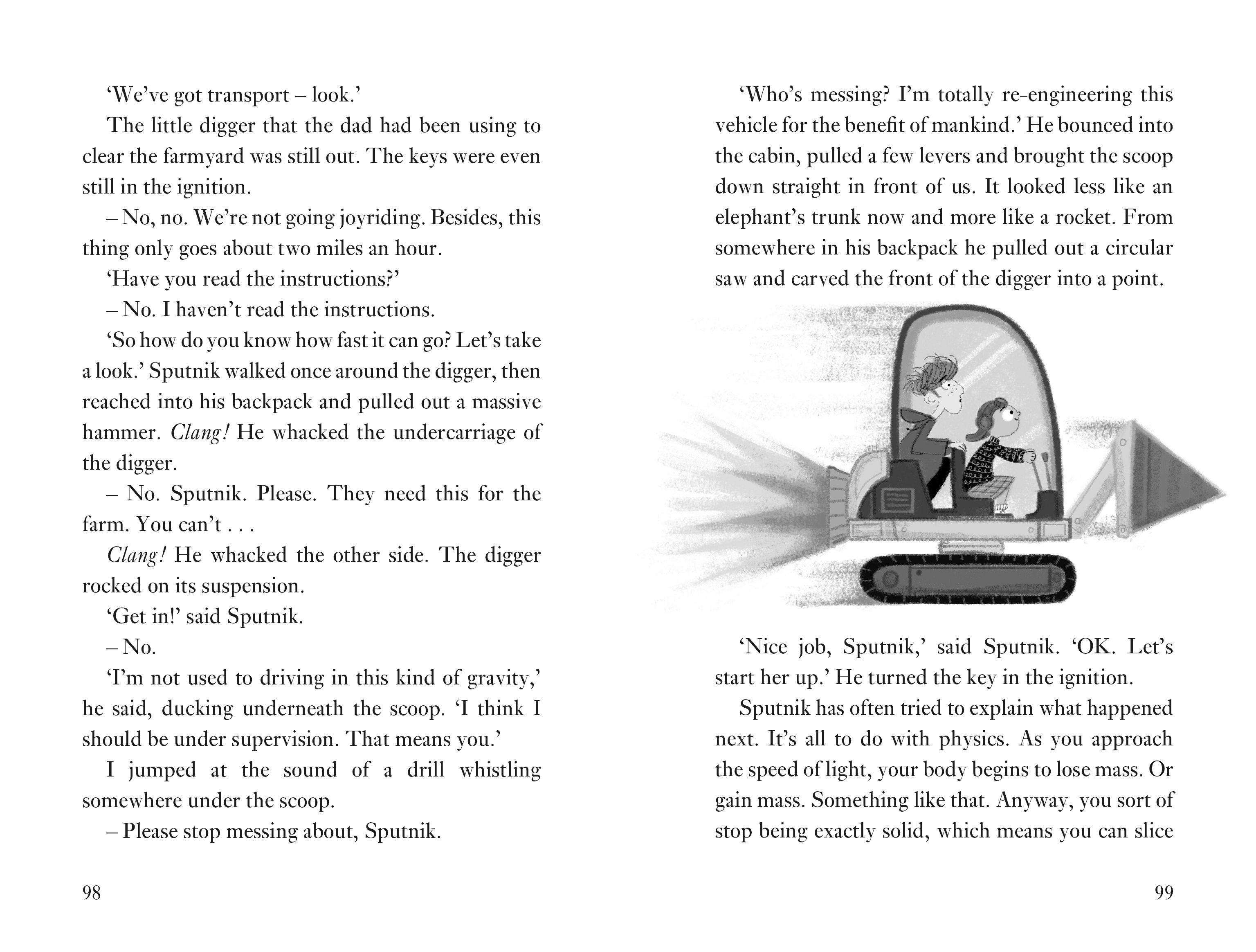 Beispielinhalt (Bild) Sputnik's Guide to Life on Earth