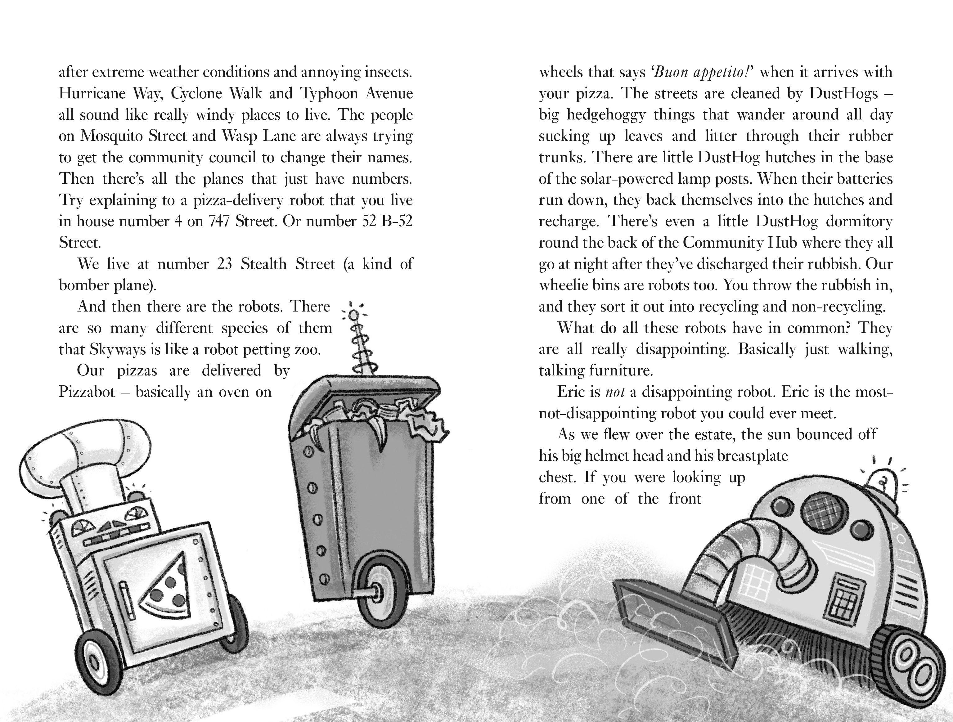 Beispielinhalt (Bild) Runaway Robot